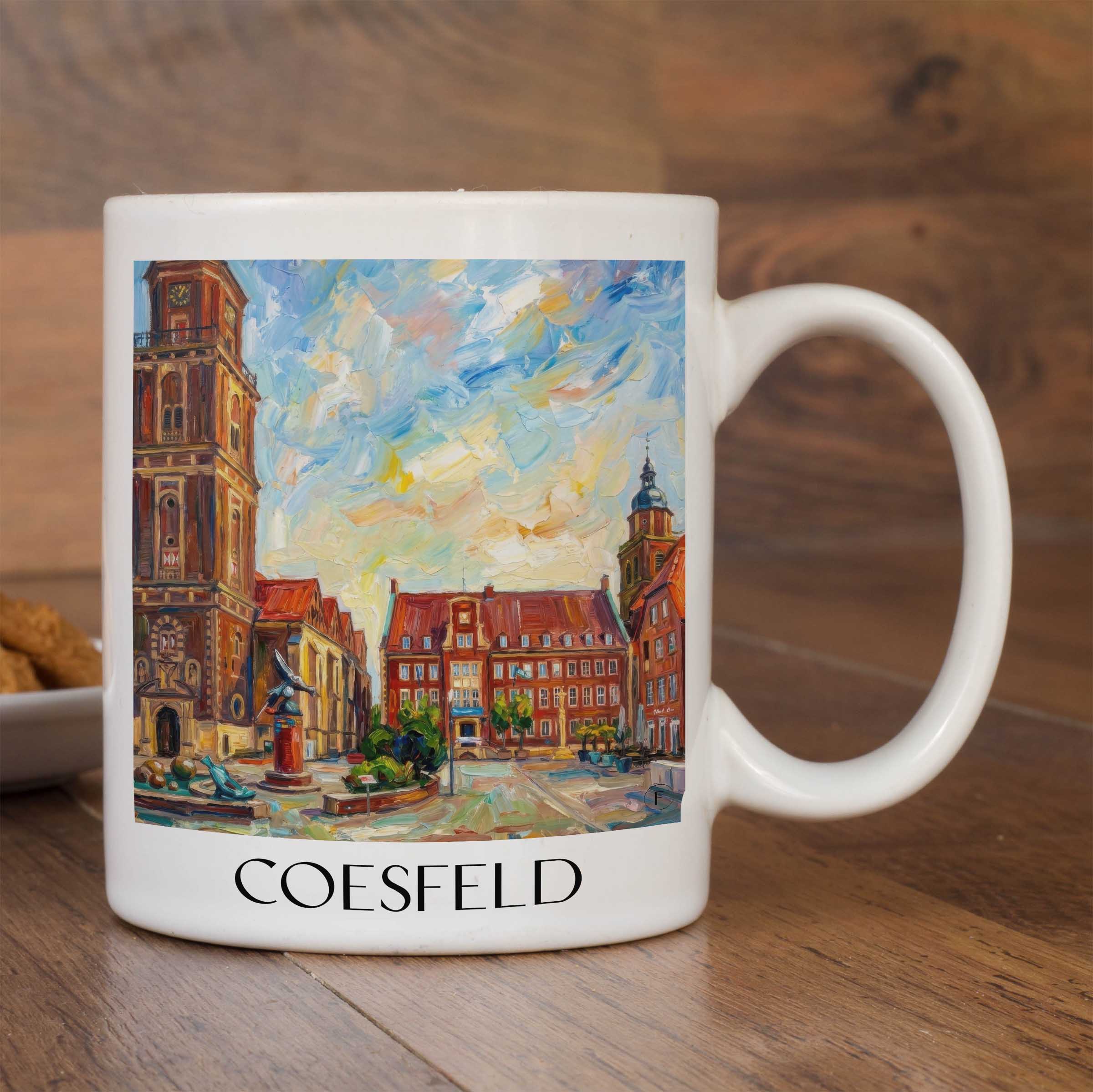 coesfeld-münsterland-deutschland-kaffeebecher-oil-painting-oelgemaelde