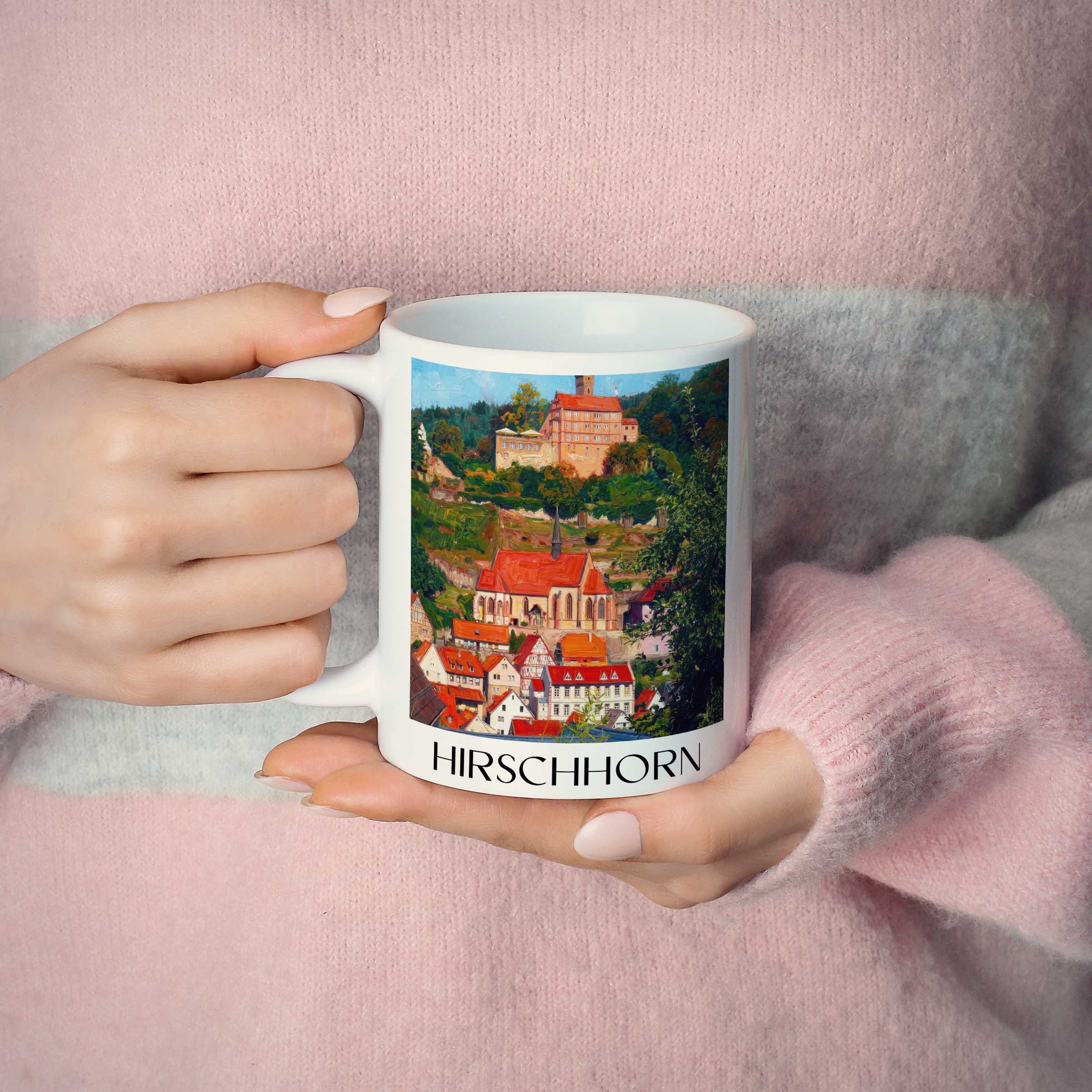 hirschhorn-odenwald-deutschland-kaffeebecher-oil-painting-oelgemaelde