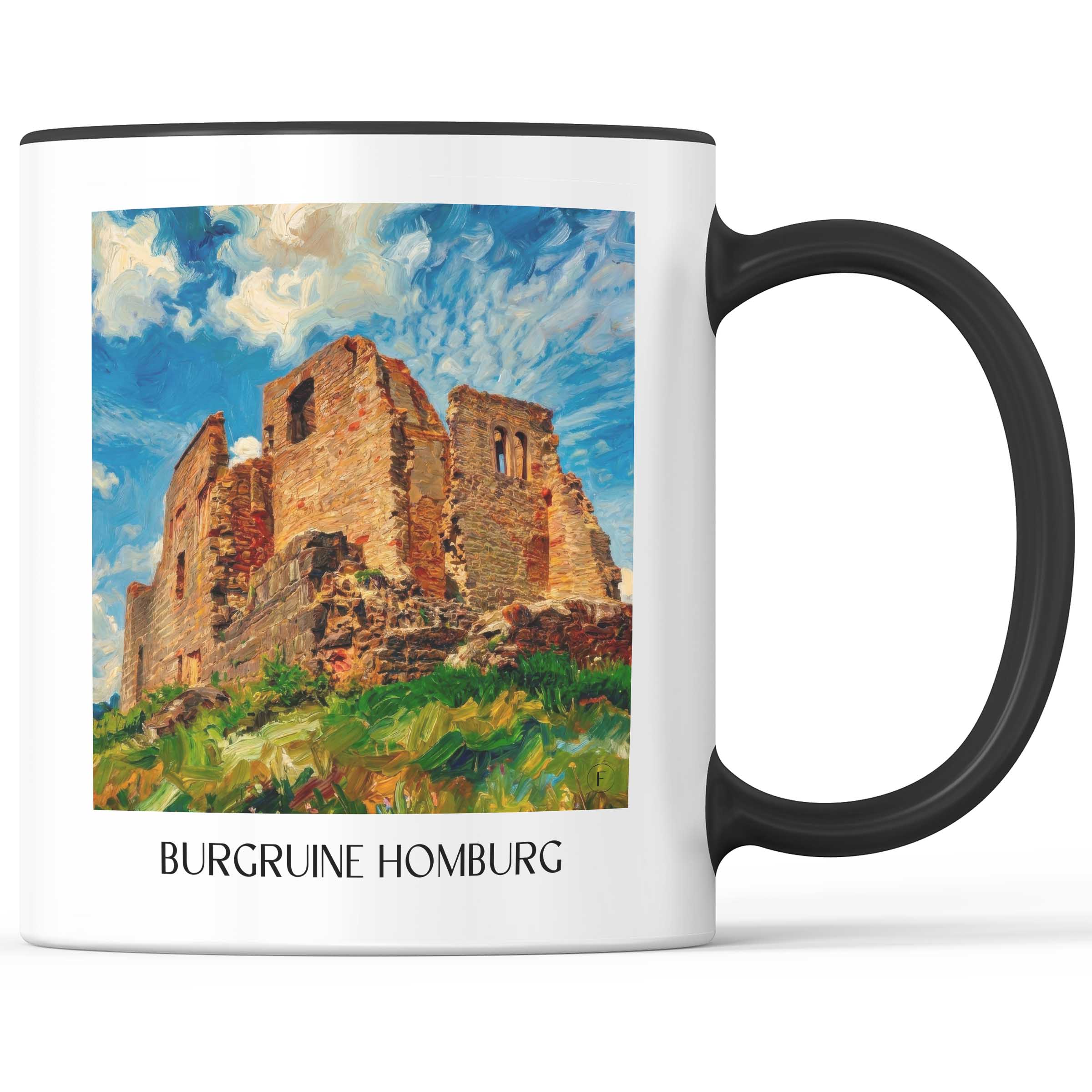 burgruine-homburg-spessart-deutschland-kaffeebecher-oil-painting-oelgemaelde