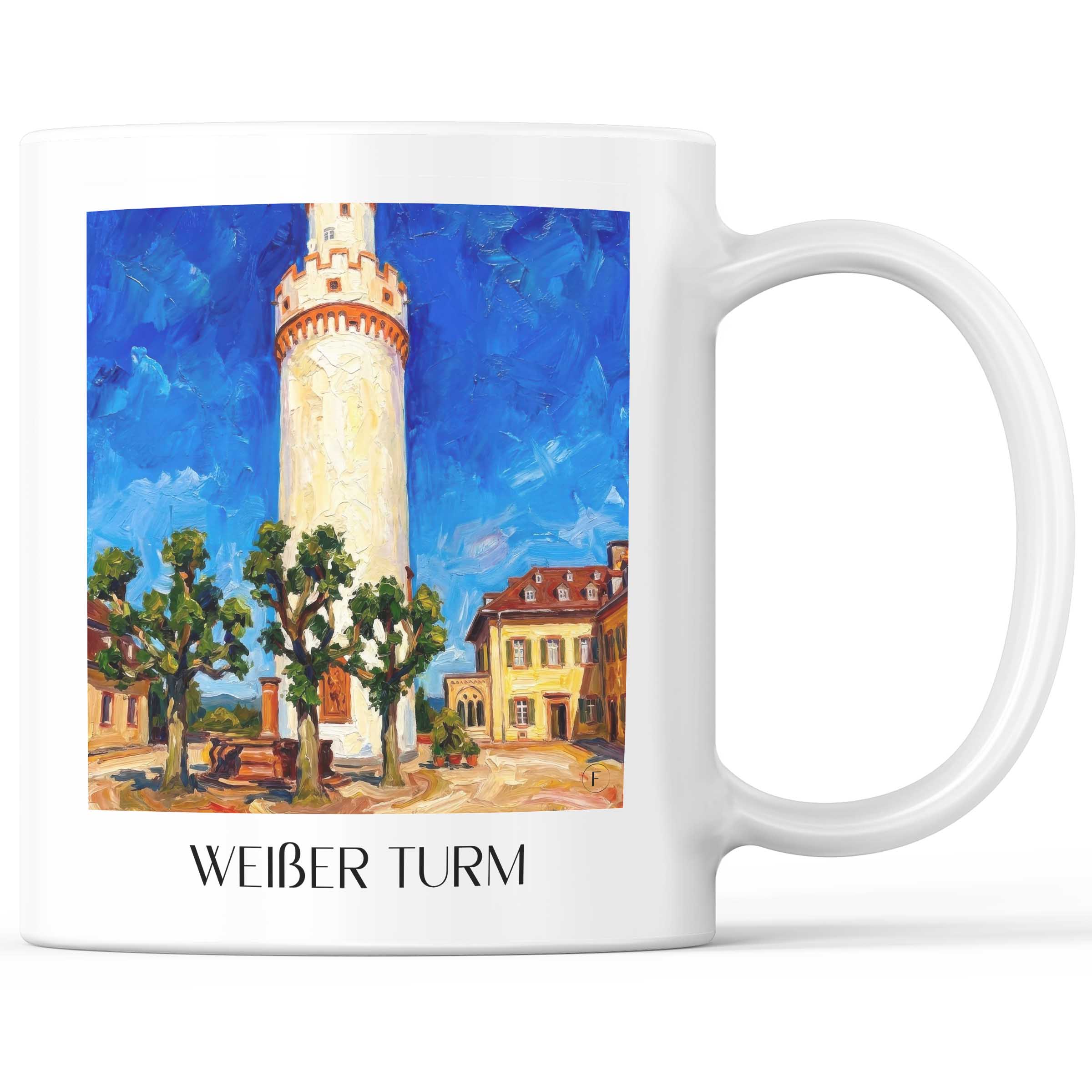 weißer-turm-bad-homburg-deutschland-kaffeebecher-oil-painting-oelgemaelde