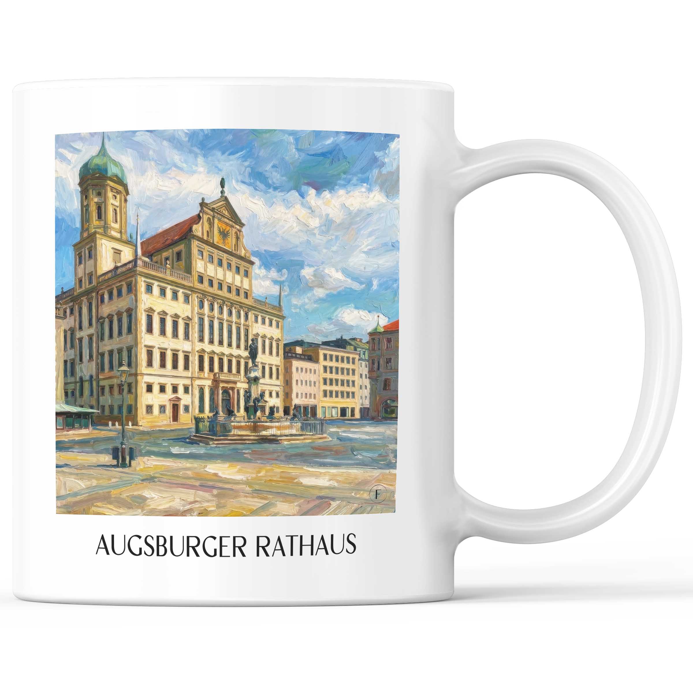 rathaus-augsburg-deutschland-kaffeebecher-oil-painting-oelgemaelde