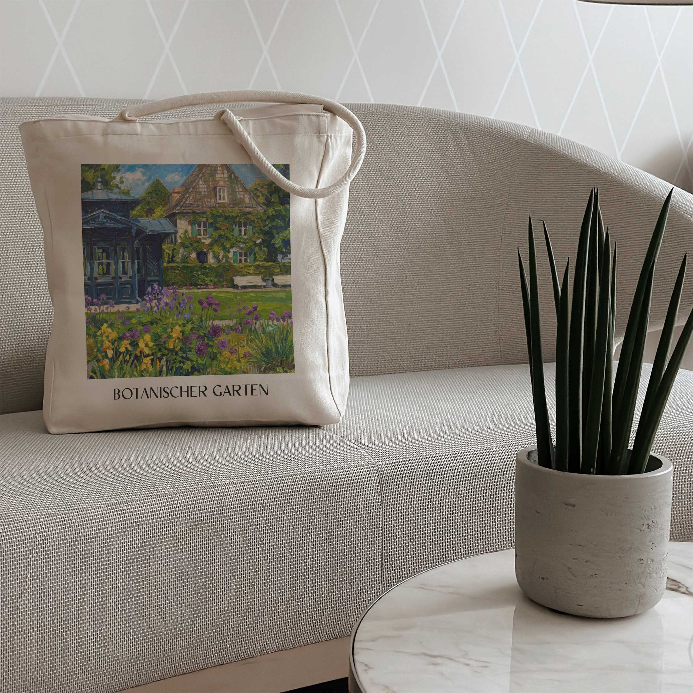 botanischer-garten-augsburg-deutschland-einkaufstasche-oil-painting-oelgemaelde