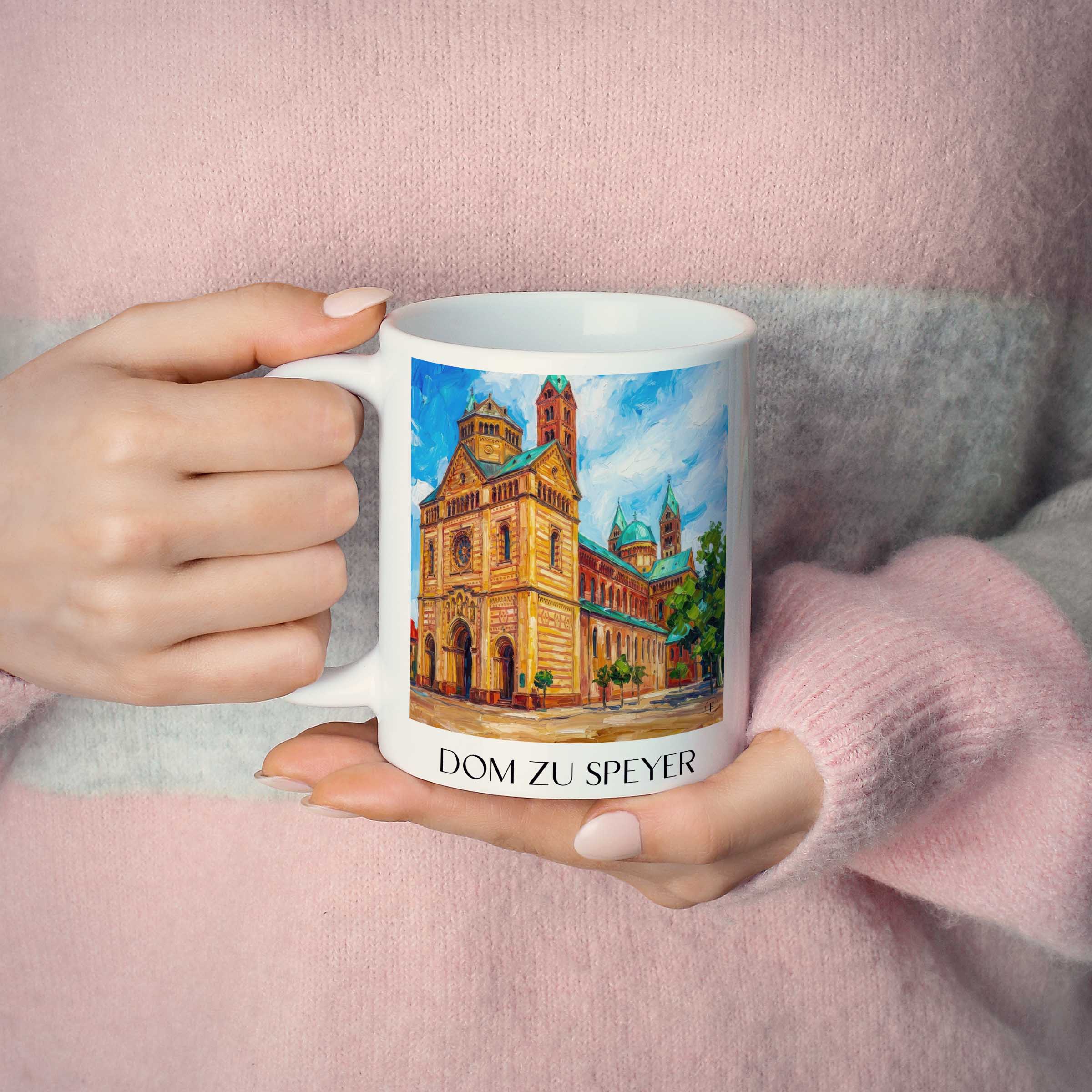 dom-zu-speyer-rheinland-pfalz-deutschland-kaffeebecher-oil-painting-oelgemaelde