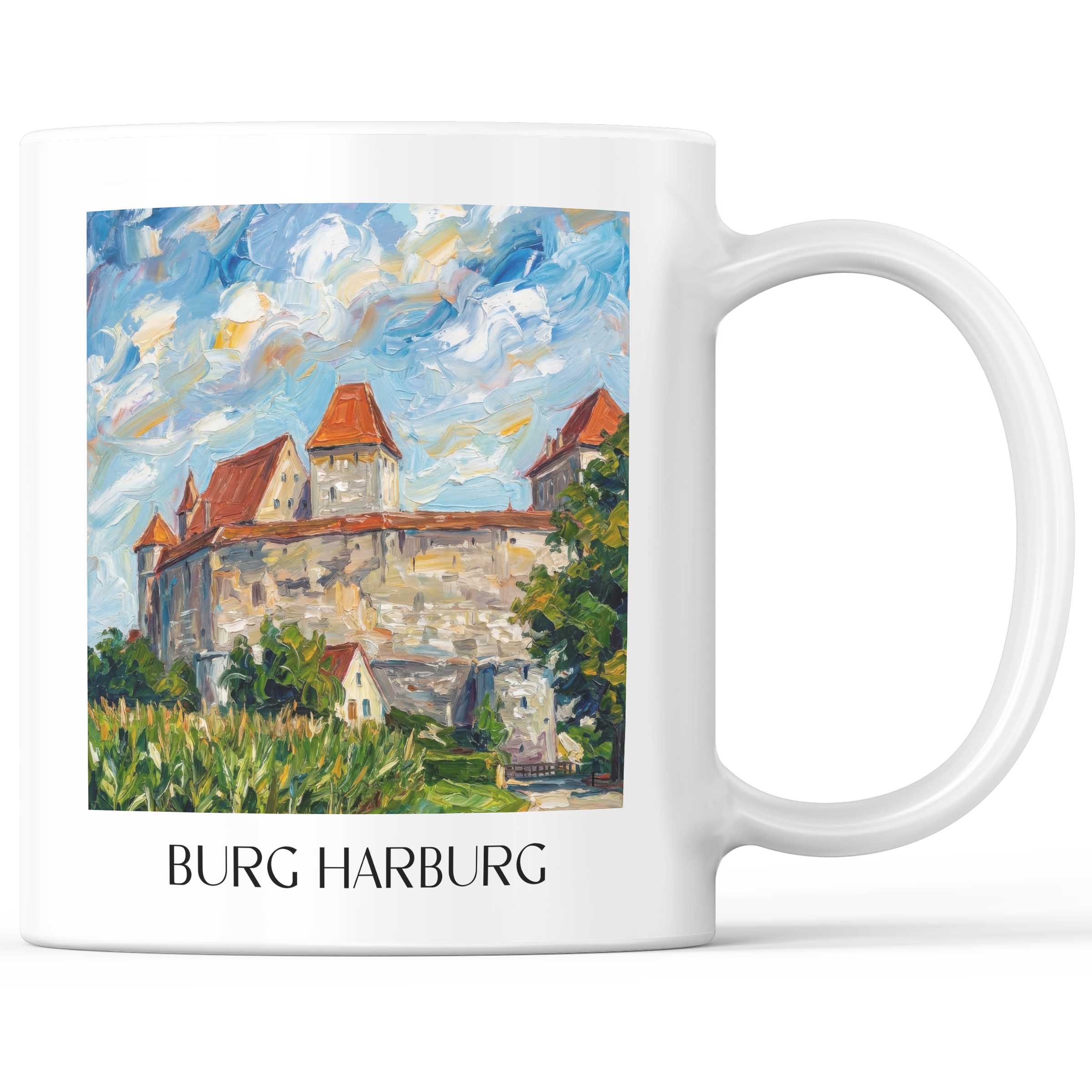 burg-harburg-schwaben-deutschland-kaffeebecher-oil-painting-oelgemaelde