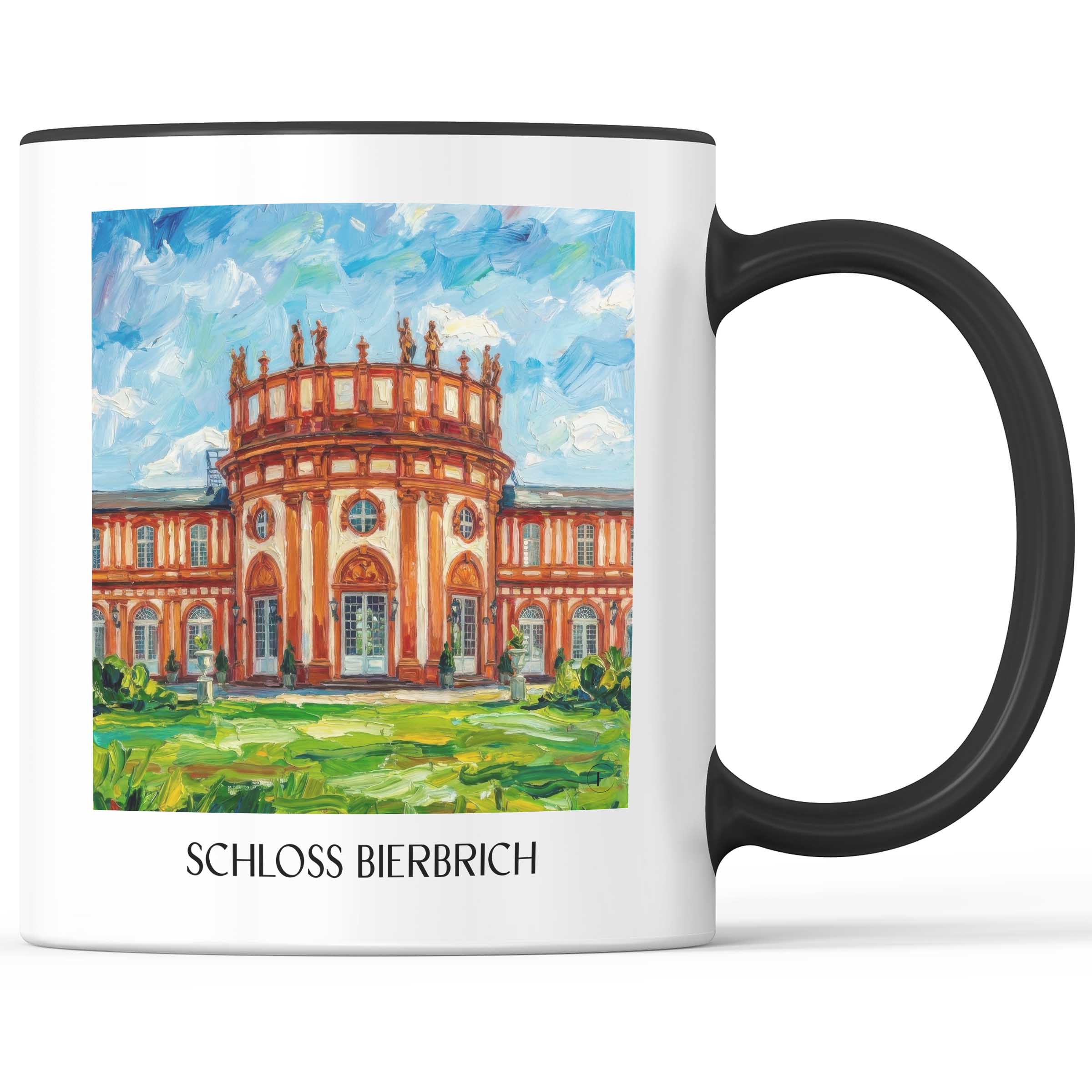 schloss-bierbrich-wiesbaden-deutschland-kaffeebecher-oil-painting-oelgemaelde