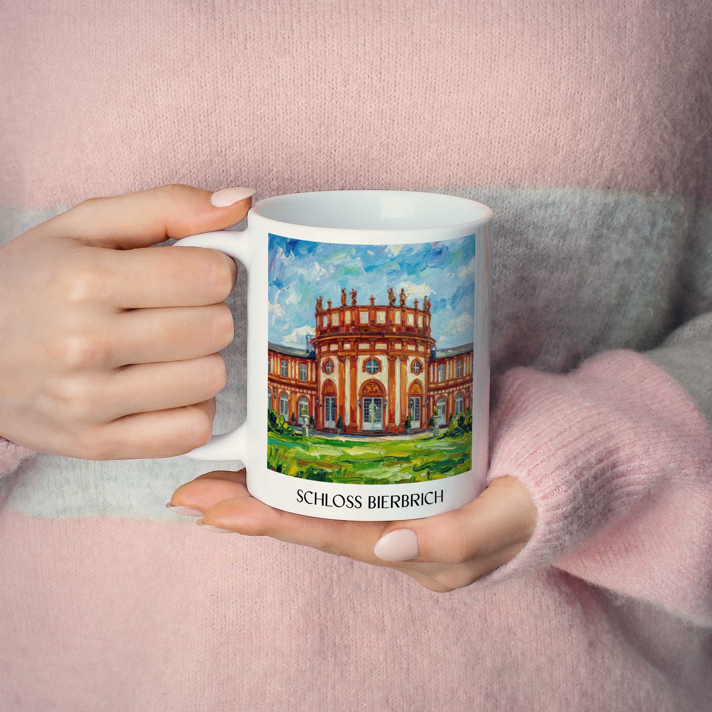 schloss-bierbrich-wiesbaden-deutschland-kaffeebecher-oil-painting-oelgemaelde