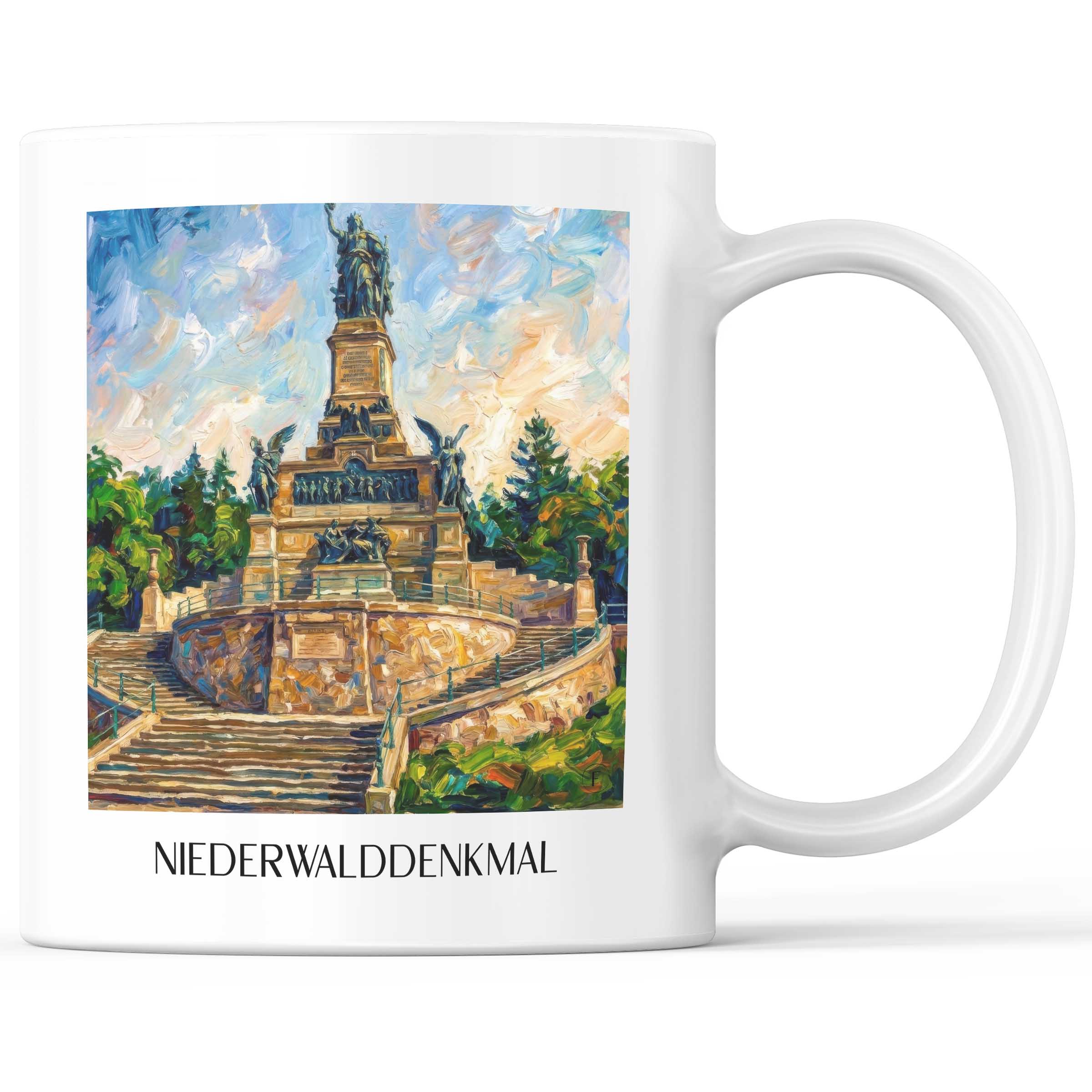 niederwalddenkmal-rheingau-deutschland-kaffeebecher-oil-painting-oelgemaelde