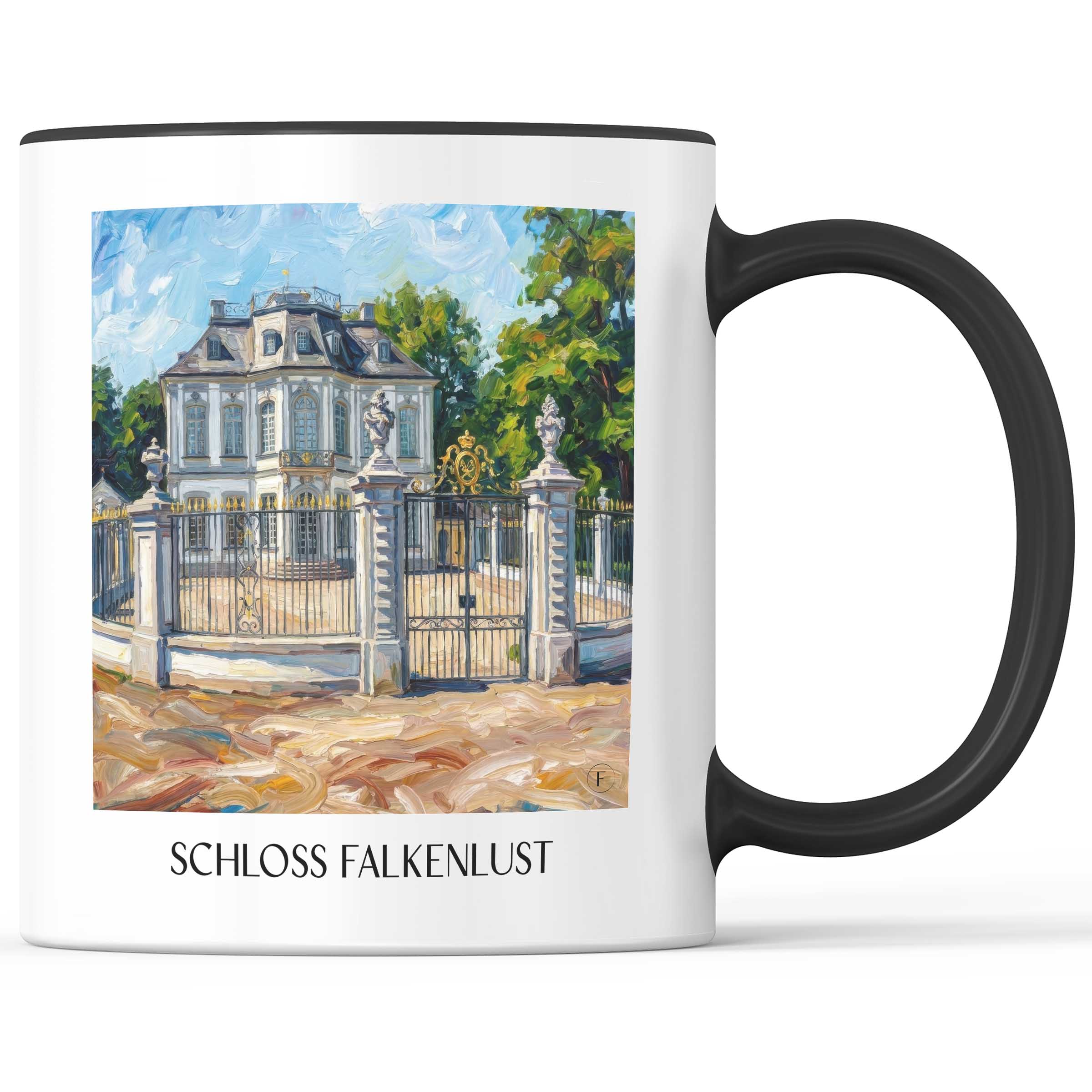 schloss-falkenlust-brühl-deutschland-kaffeebecher-oil-painting-oelgemaelde