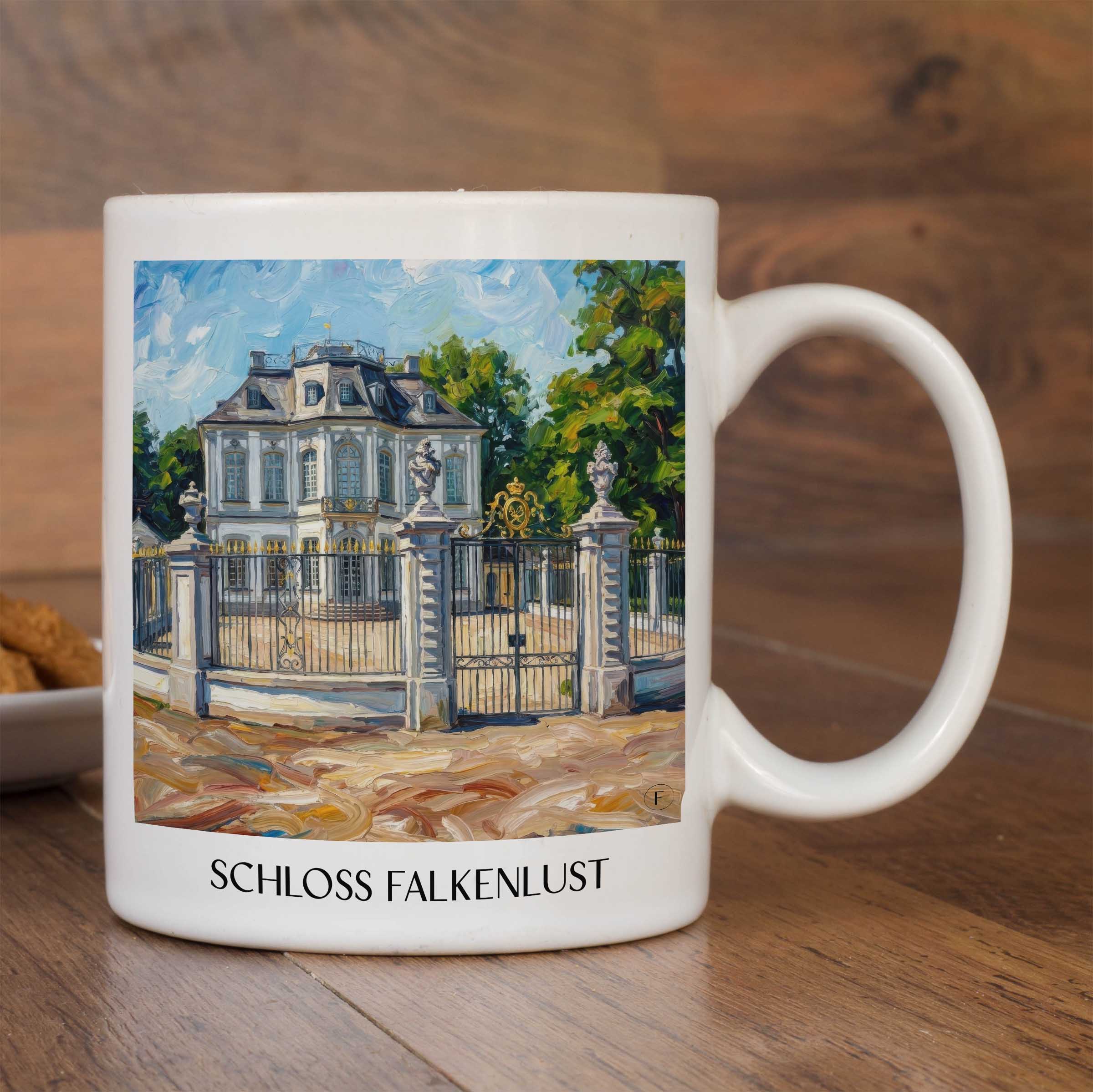 schloss-falkenlust-brühl-deutschland-kaffeebecher-oil-painting-oelgemaelde