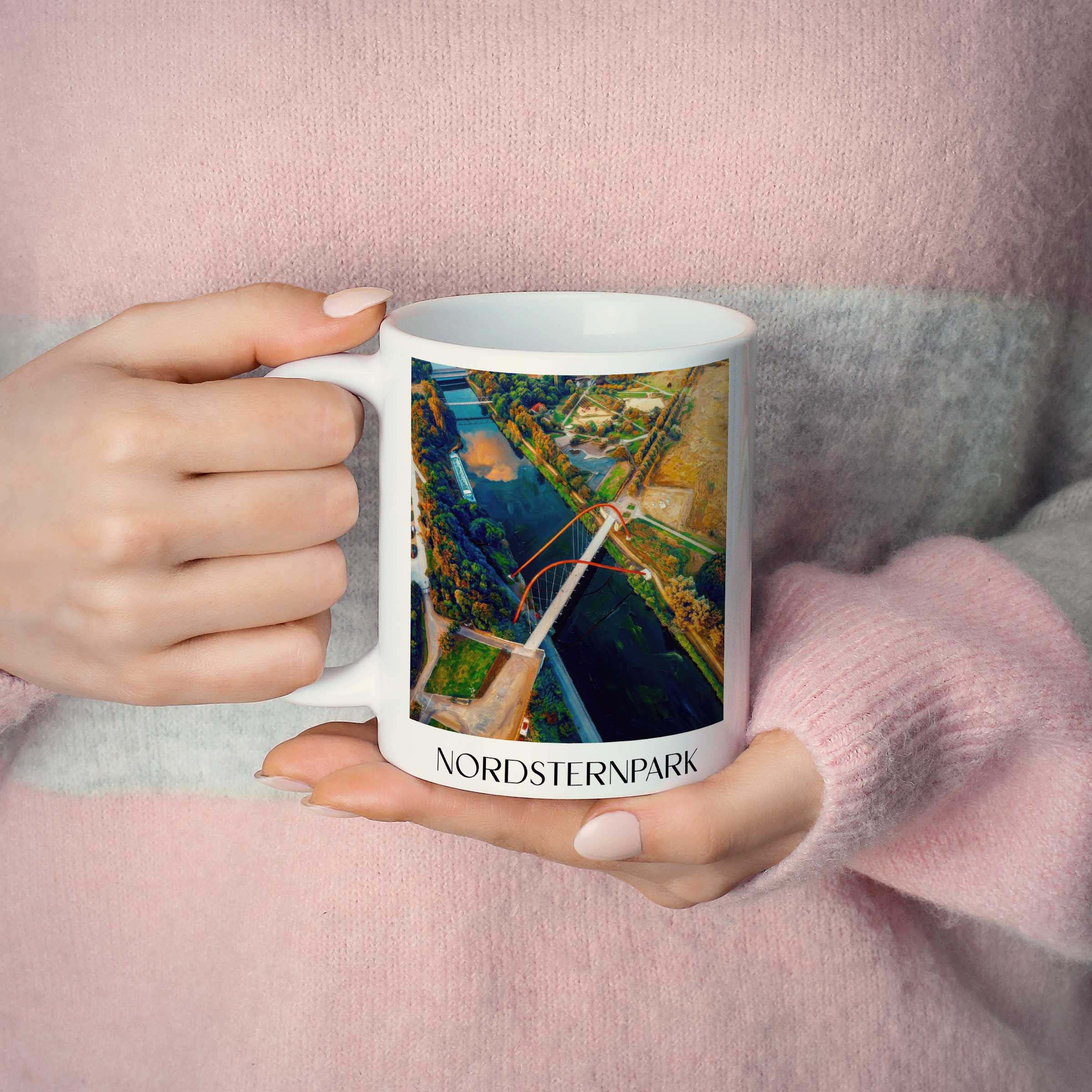 nordsternpark-gelsenkirchen-deutschland-kaffeebecher-oil-painting-oelgemaelde