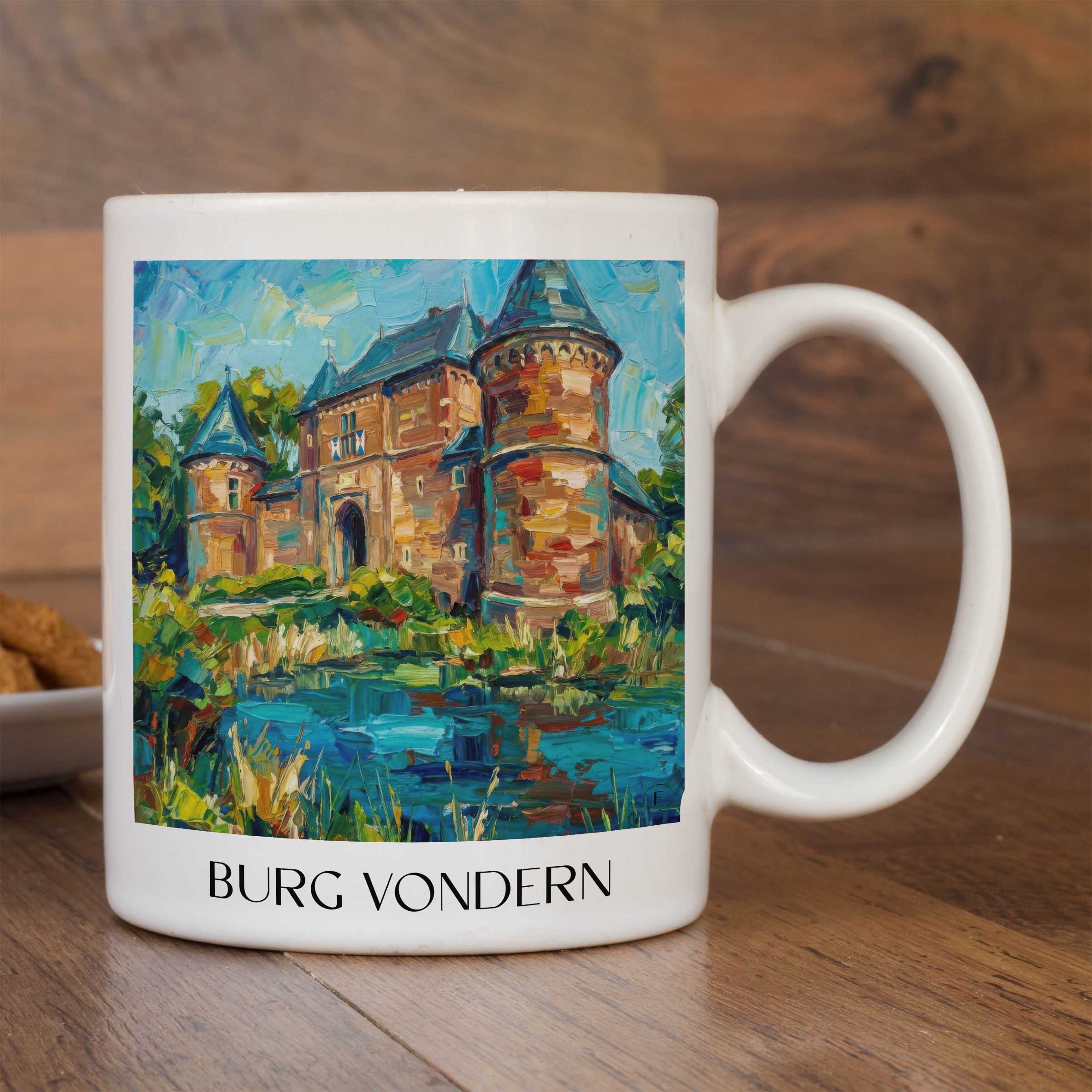 burg-vondern-oberhausen-deutschland-kaffeebecher-oil-painting-oelgemaelde