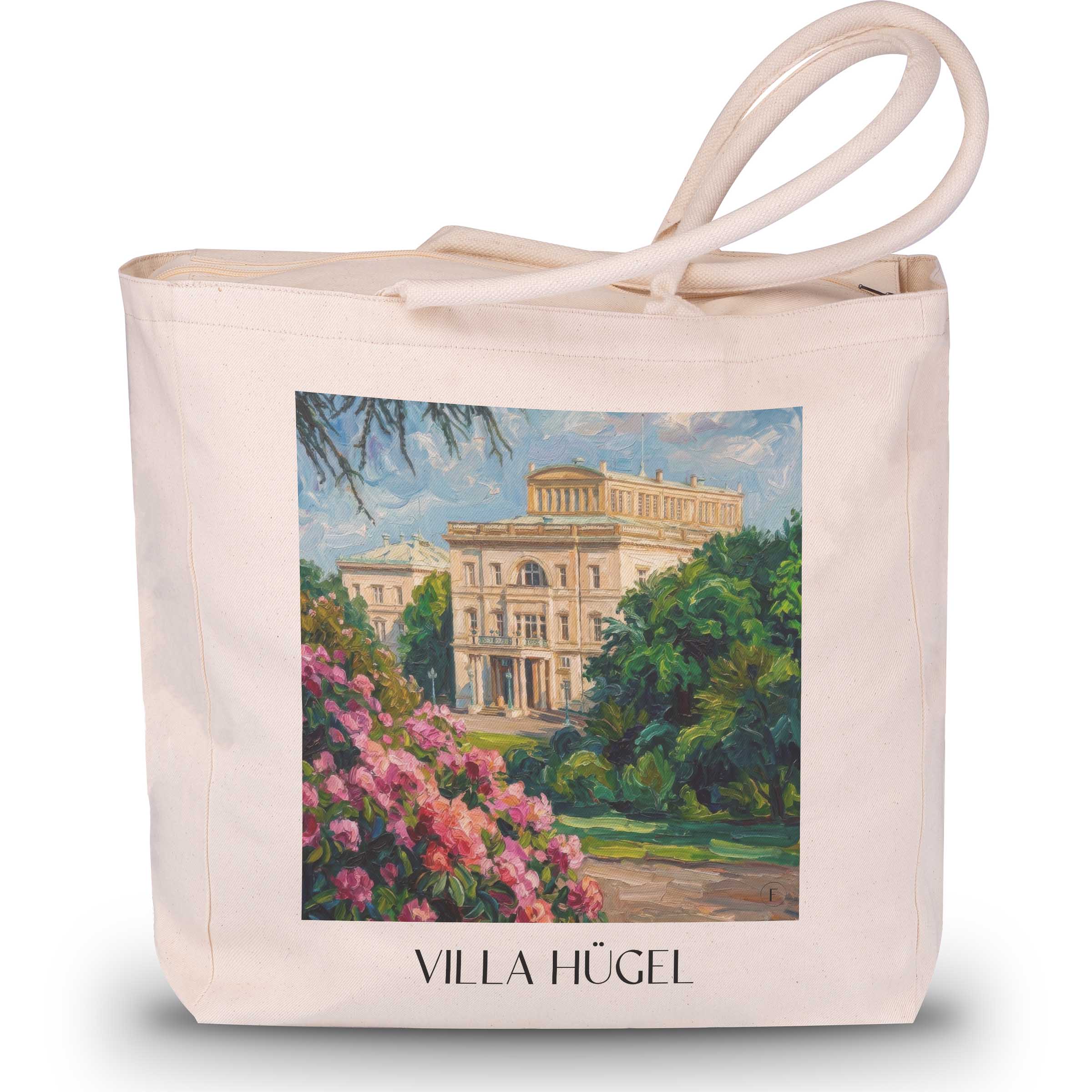 villa-hügel-essen-deutschland-einkaufstasche-oil-painting-oelgemaelde