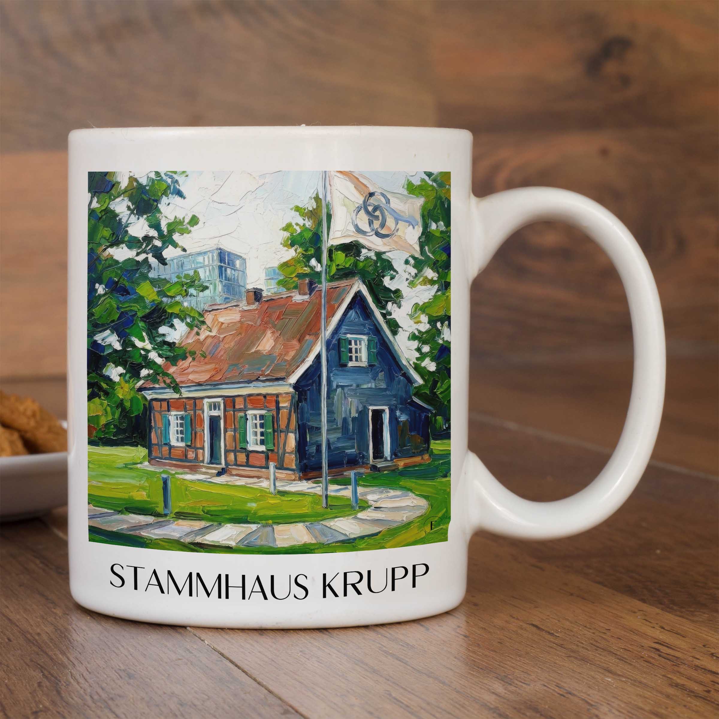stammhaus-krupp-essen-deutschland-kaffeebecher-oil-painting-oelgemaelde