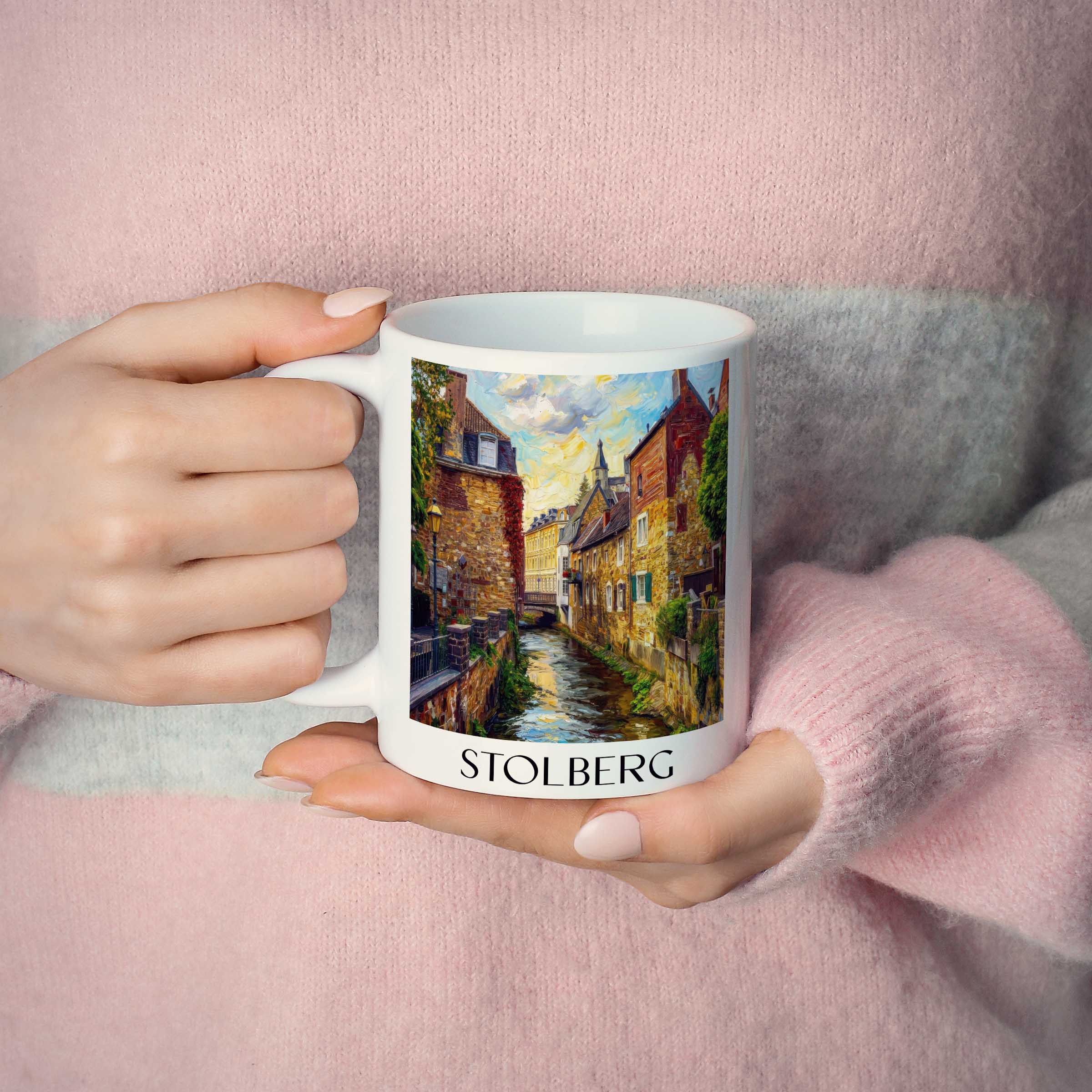 stolberg-rheinland-deutschland-kaffeebecher-oil-painting-oelgemaelde
