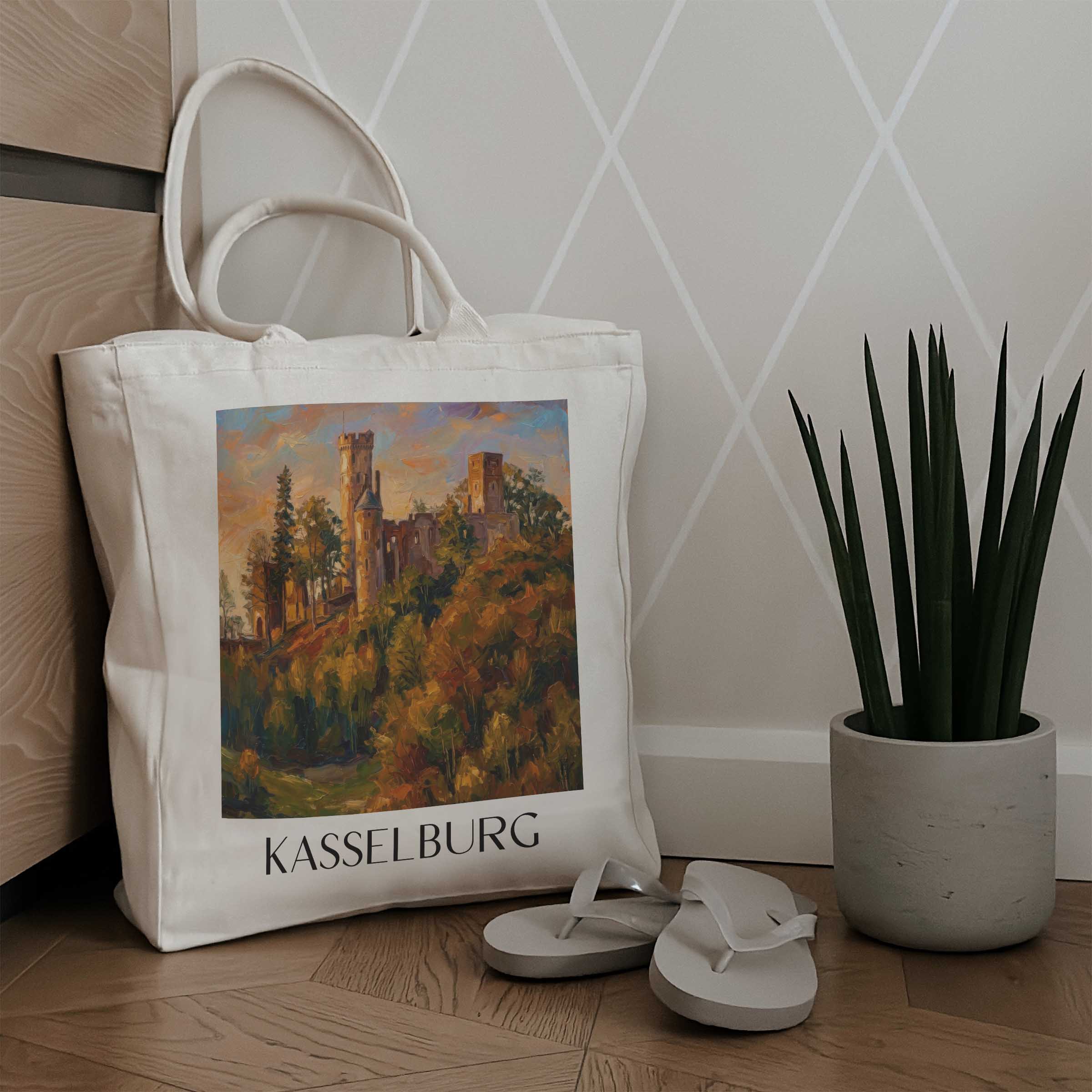 kasselburg-eifel-deutschland-einkaufstasche-oil-painting-oelgemaelde