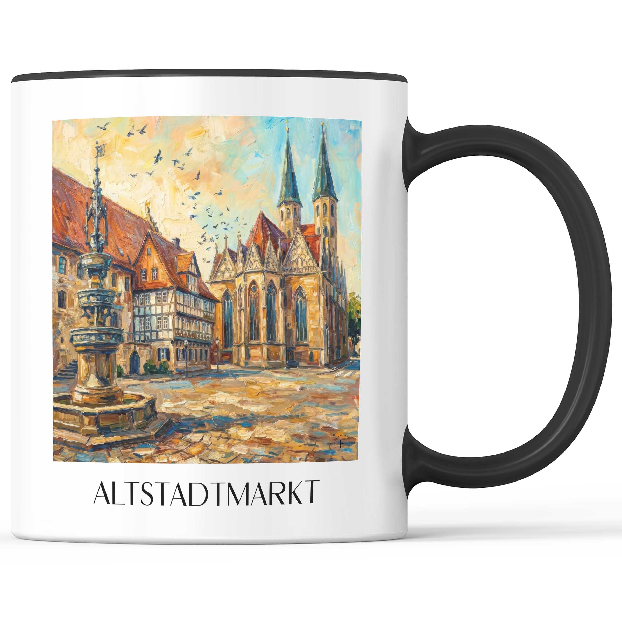 altstadtmarkt-braunschweig-deutschland-kaffeebecher-oil-painting-oelgemaelde