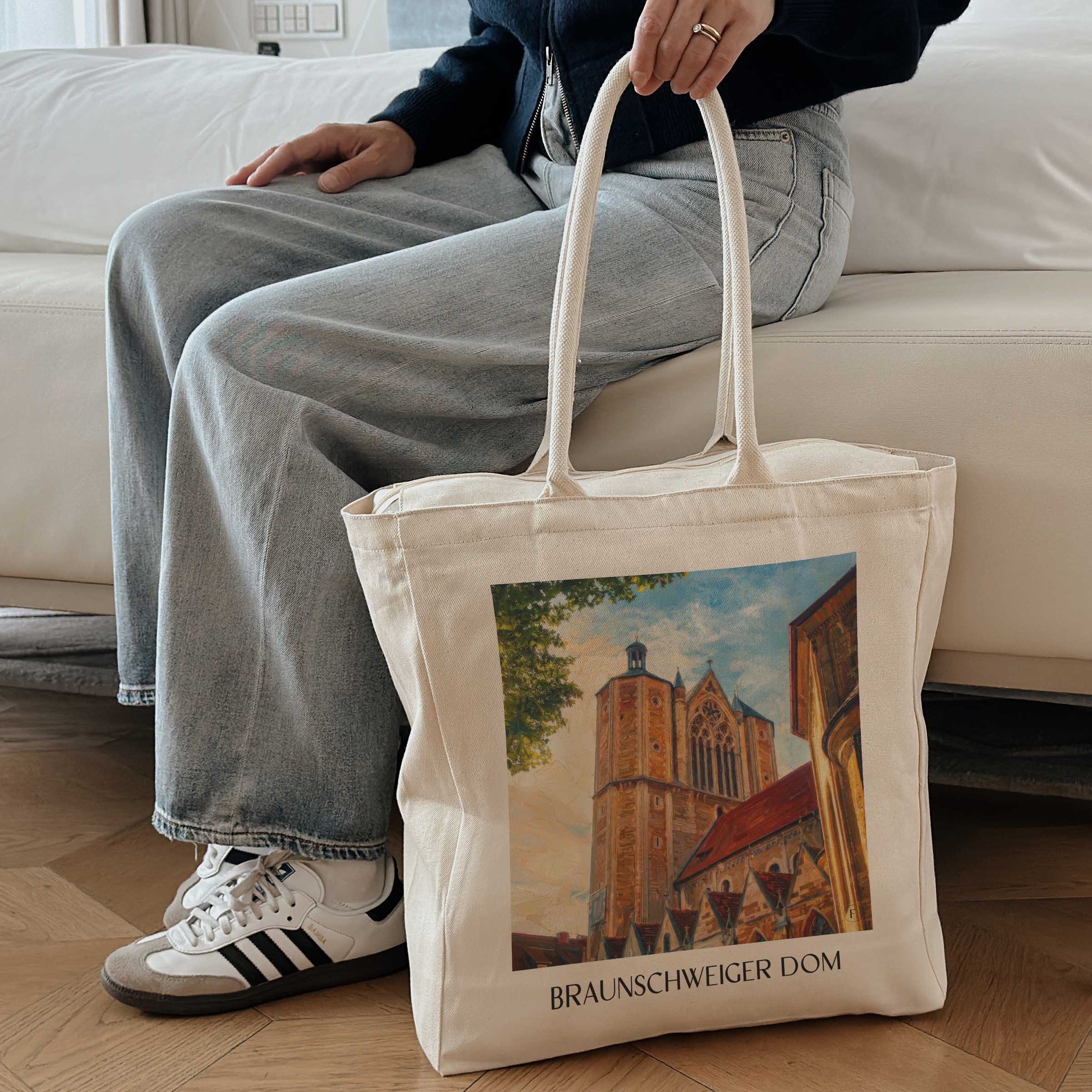 braunschweiger-dom-niedersachsen-deutschland-einkaufstasche-oil-painting-oelgemaelde