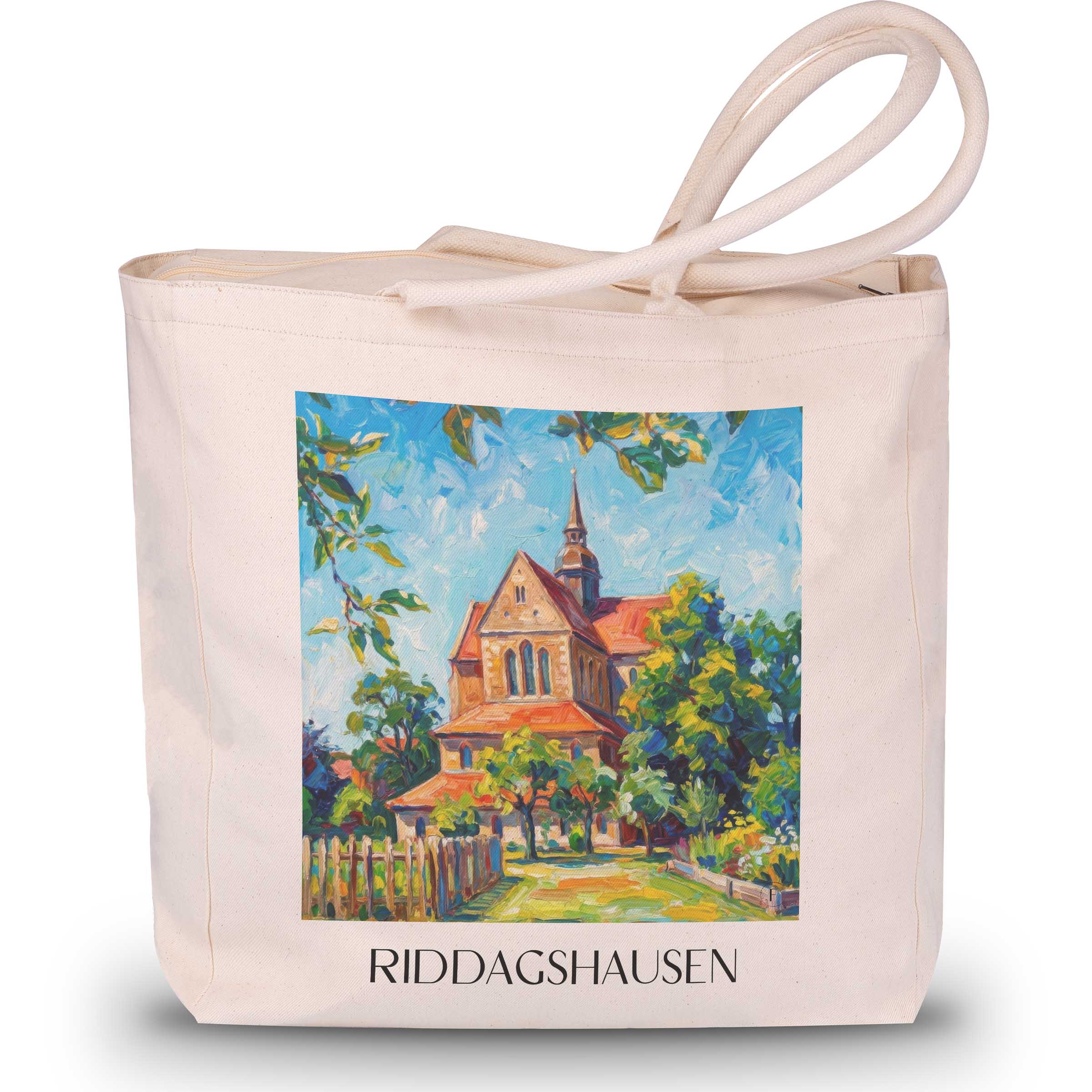 riddagshausen-braunschweig-deutschland-einkaufstasche-oil-painting-oelgemaelde