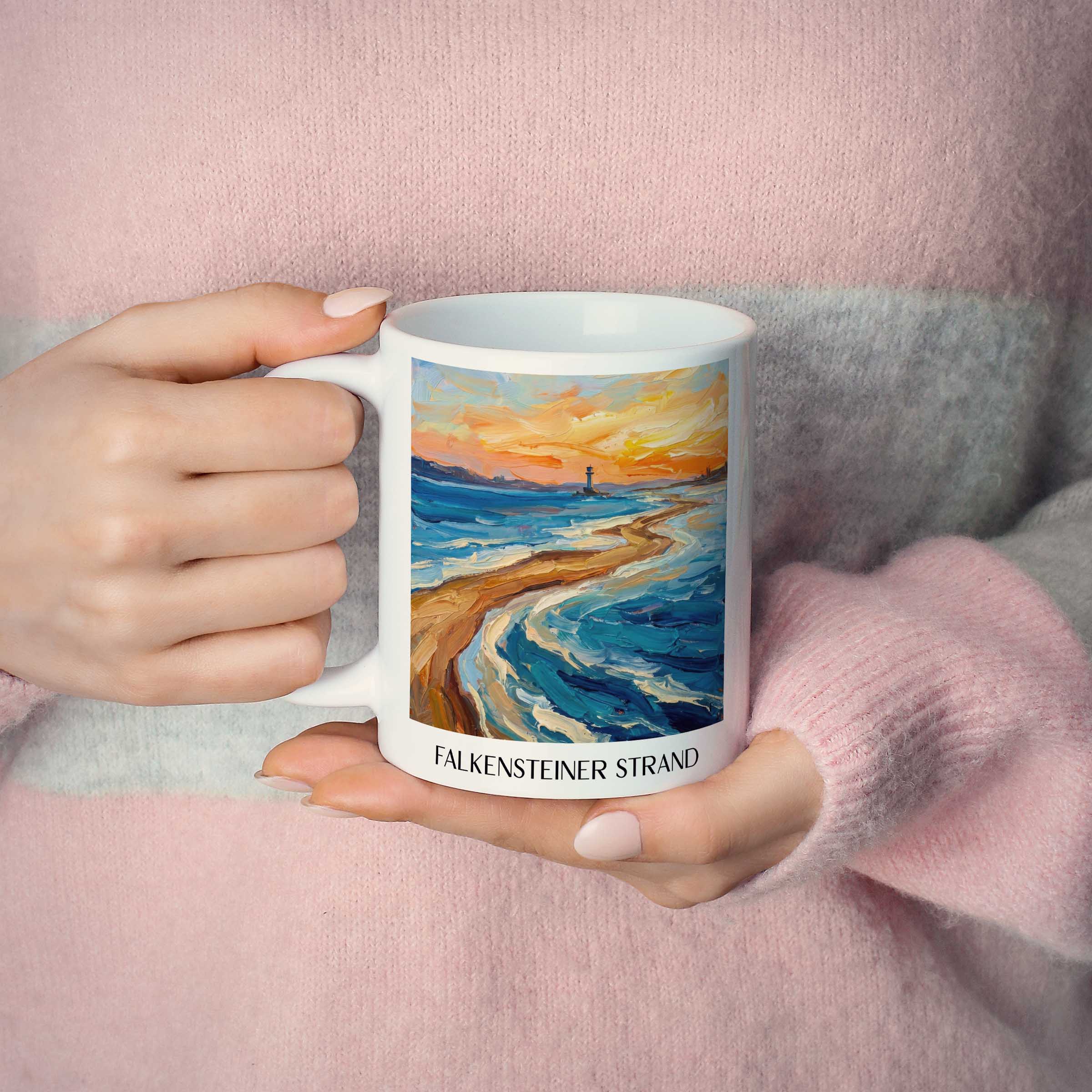 falkensteiner-strand-kiel-deutschland-kaffeebecher-oil-painting-oelgemaelde