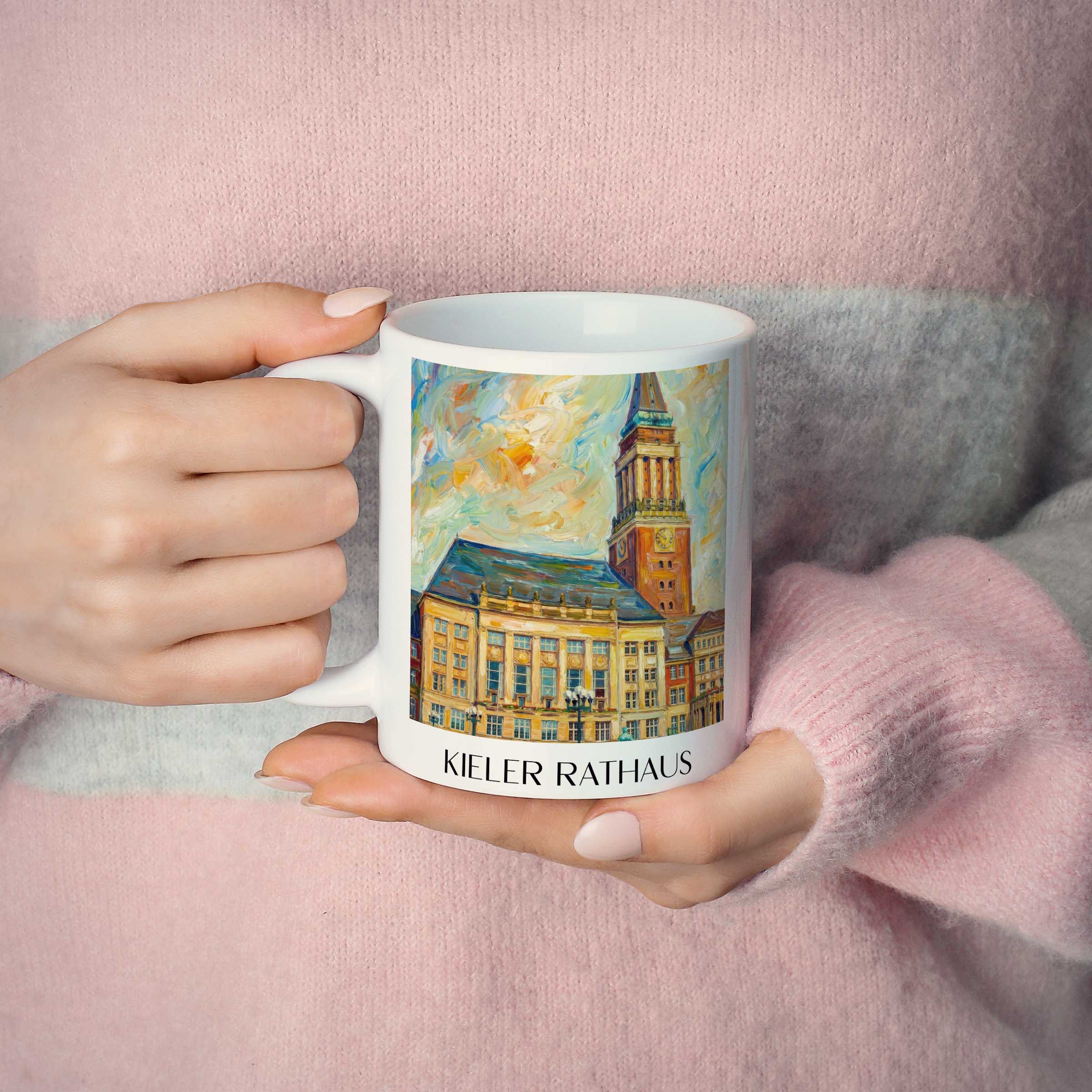 rathaus-kiel-deutschland-kaffeebecher-oil-painting-oelgemaelde
