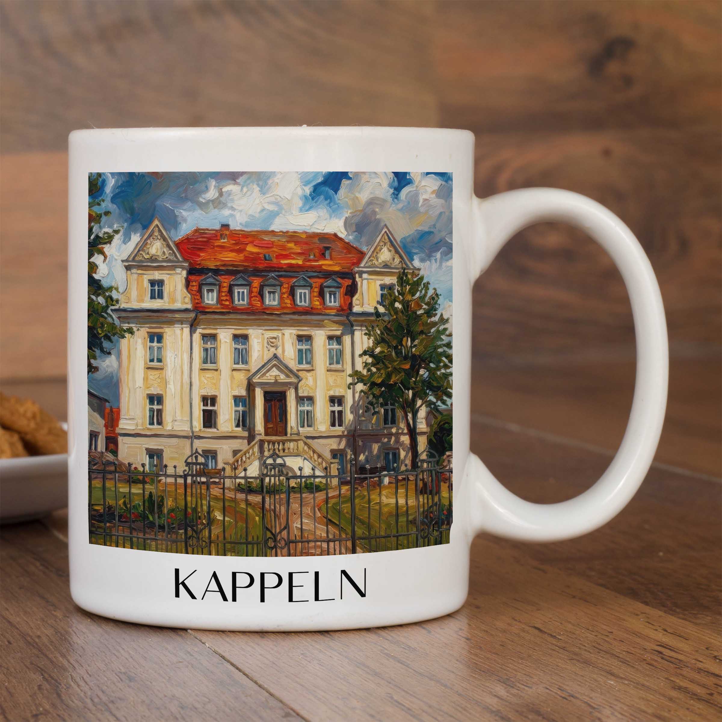 kappeln-schleswig-deutschland-kaffeebecher-oil-painting-oelgemaelde