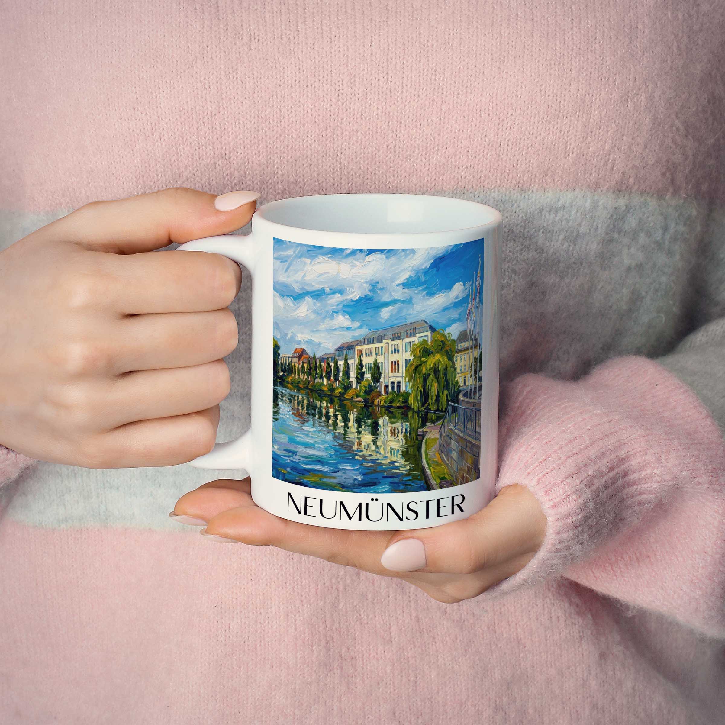 neumünster-schleswig-holstein-deutschland-kaffeebecher-oil-painting-oelgemaelde