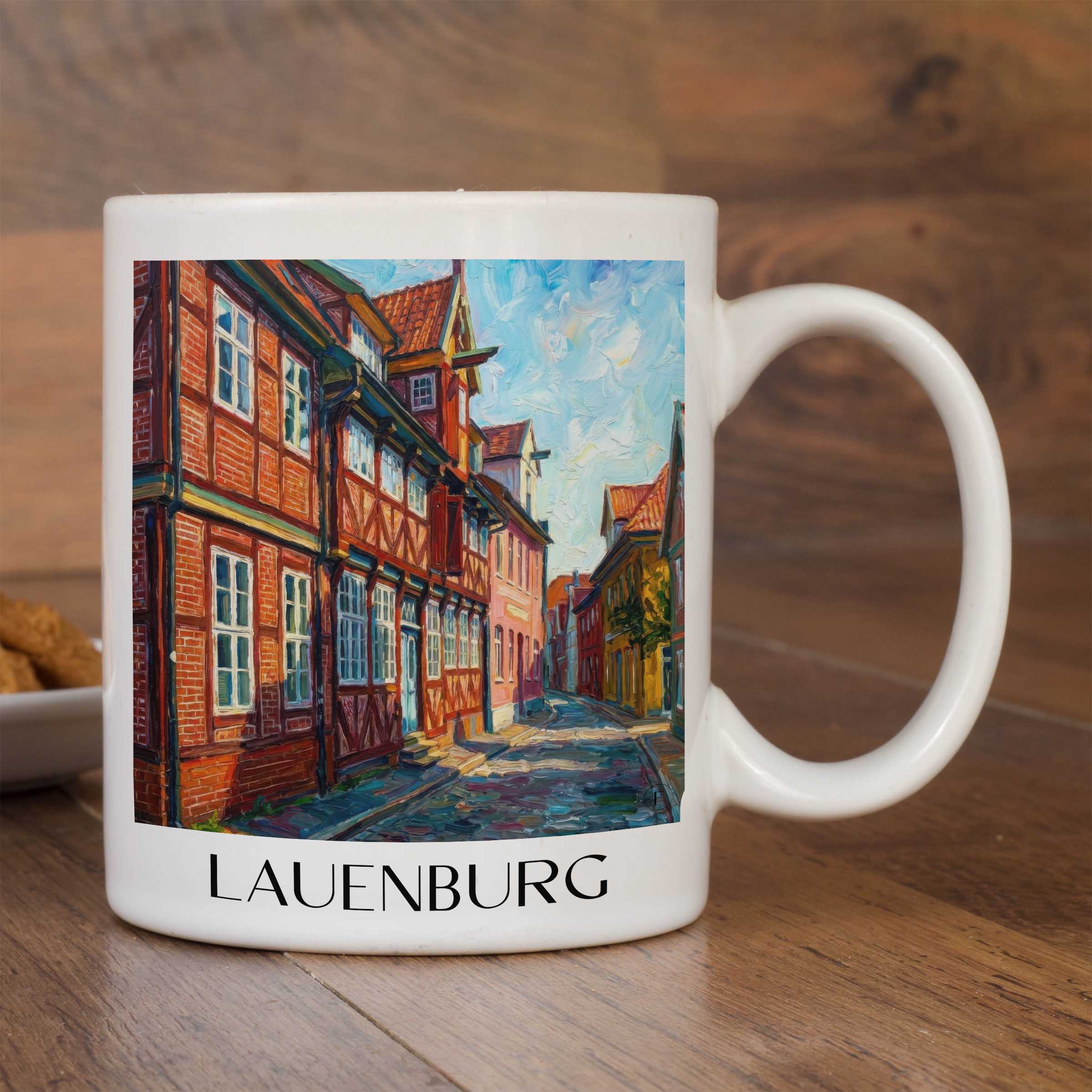 lauenburg-schleswig-holstein-deutschland-kaffeebecher-oil-painting-oelgemaelde