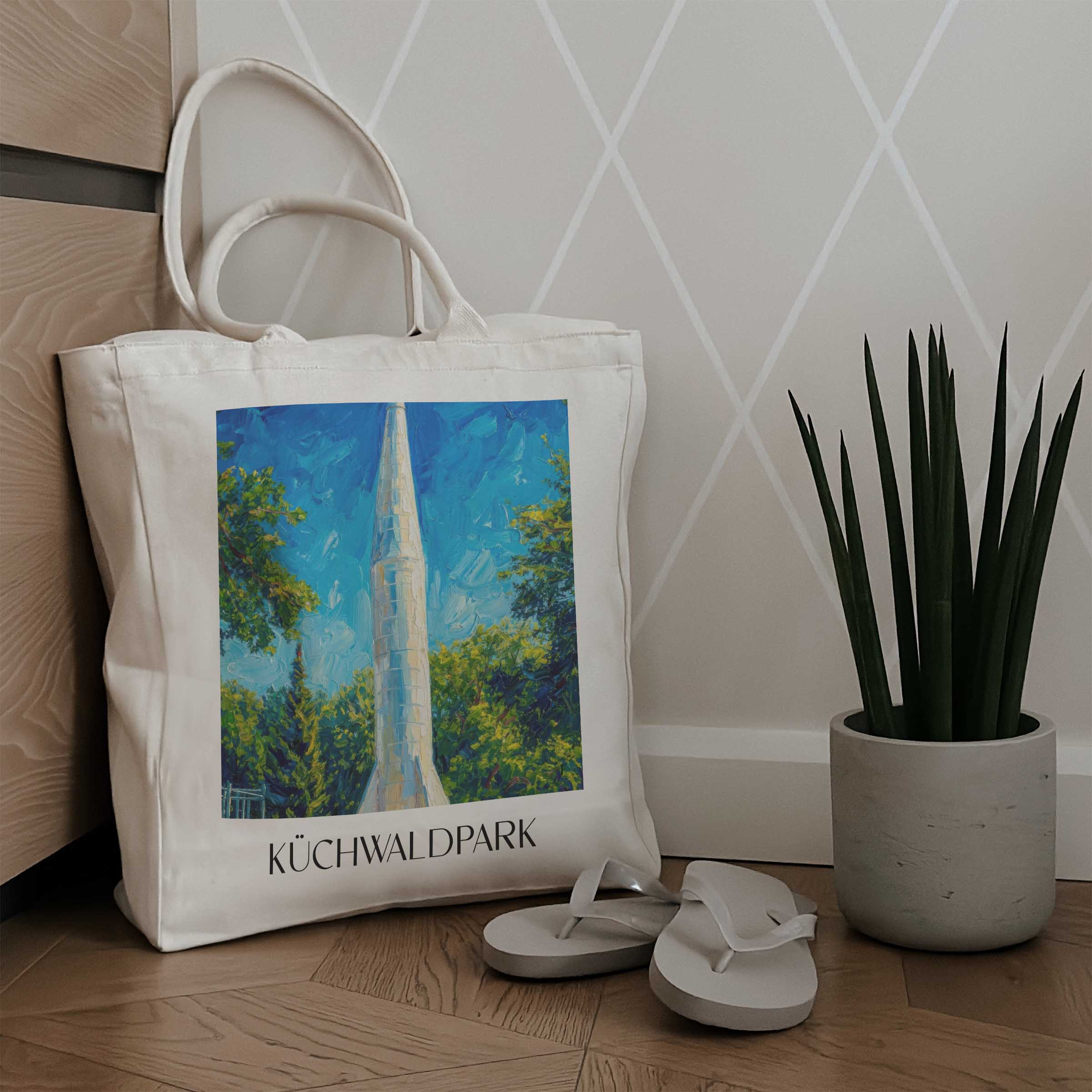 küchwaldpark-chemnitz-deutschland-einkaufstasche-oil-painting-oelgemaelde