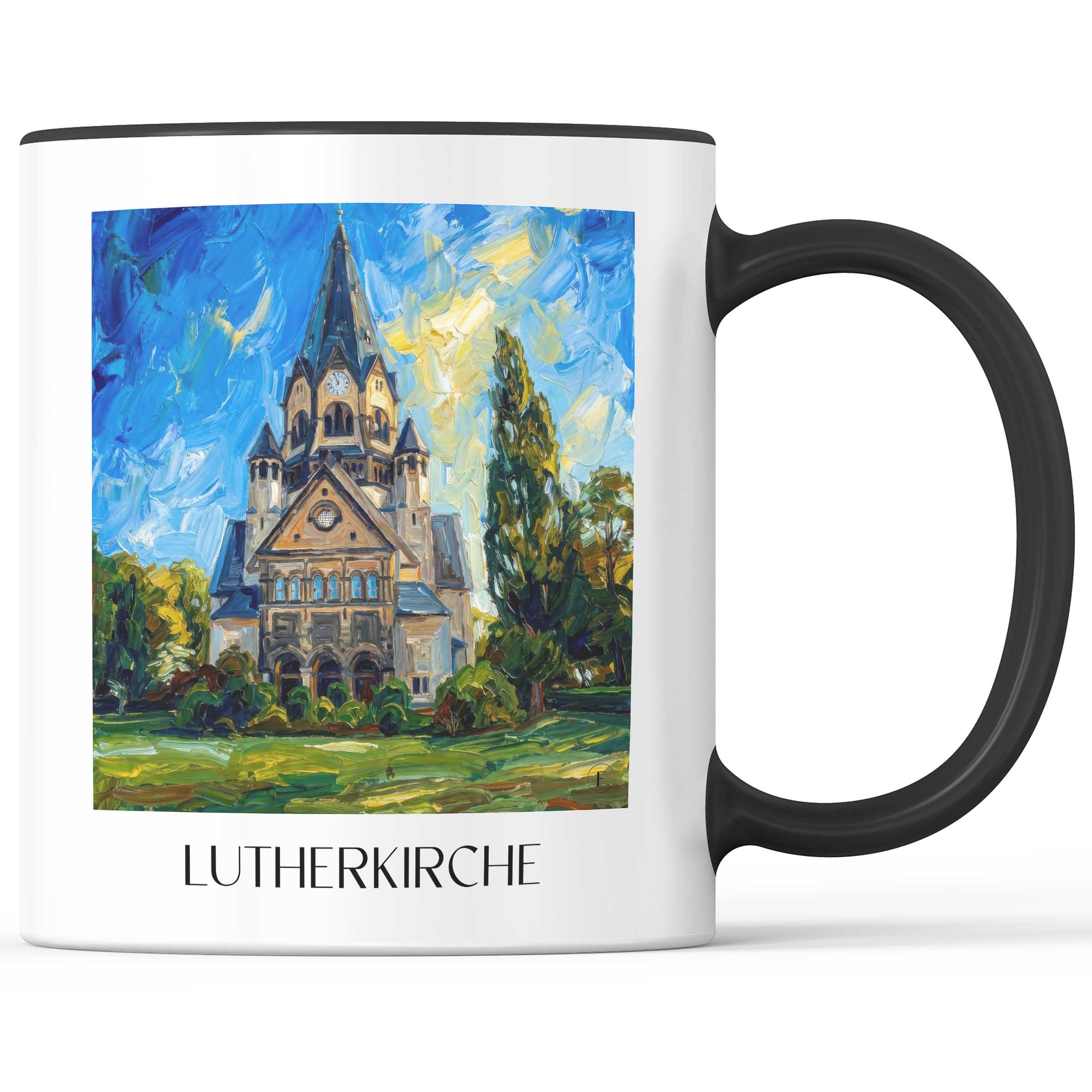 lutherkirche-chemnitz-deutschland-kaffeebecher-oil-painting-oelgemaelde