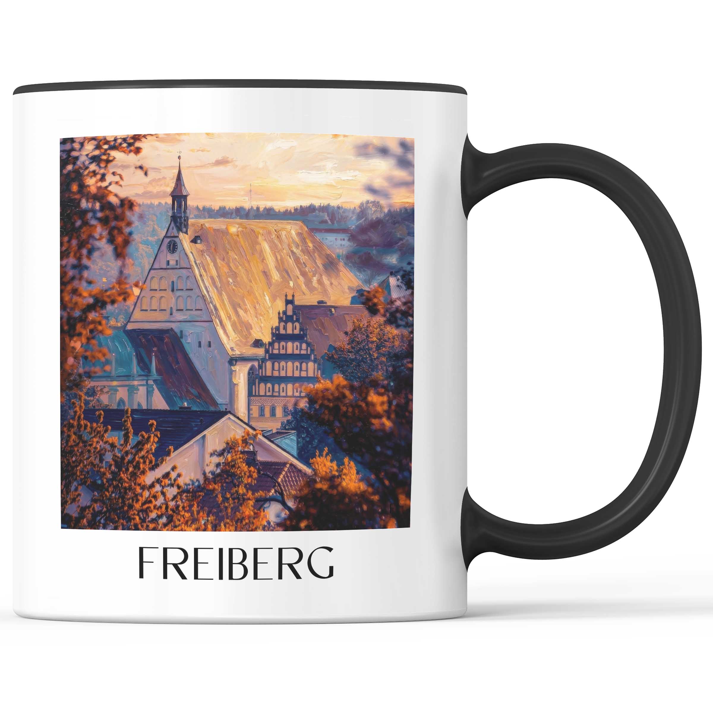 freiberg-erzgebirge-deutschland-kaffeebecher-oil-painting-oelgemaelde
