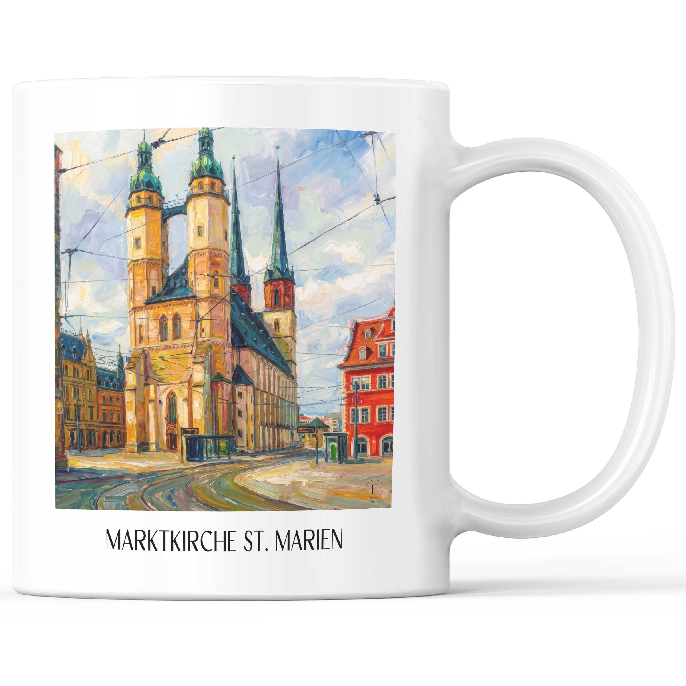 marktkirche-st.-marien-halle-deutschland-kaffeebecher-oil-painting-oelgemaelde