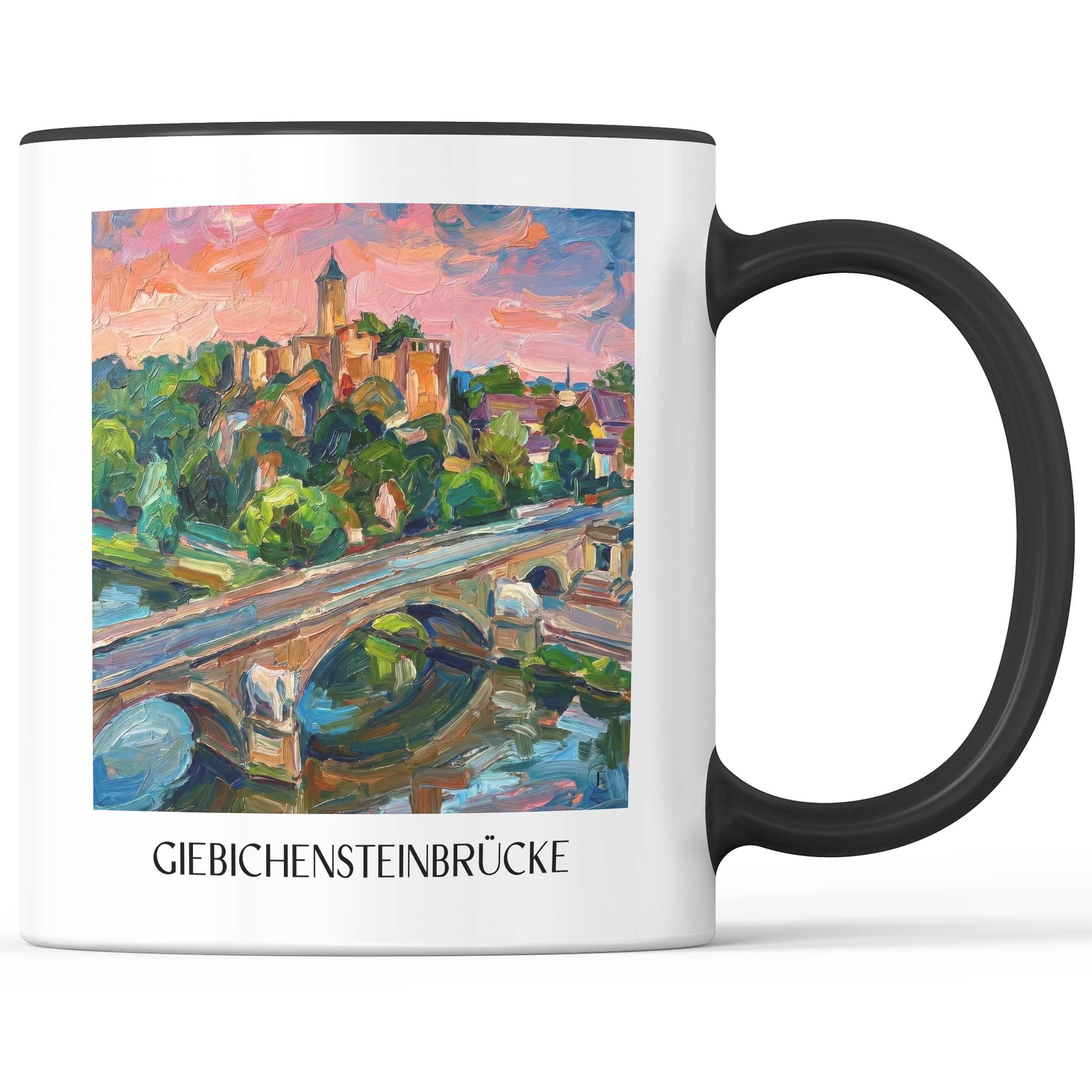 giebichensteinbrücke-halle-deutschland-kaffeebecher-oil-painting-oelgemaelde