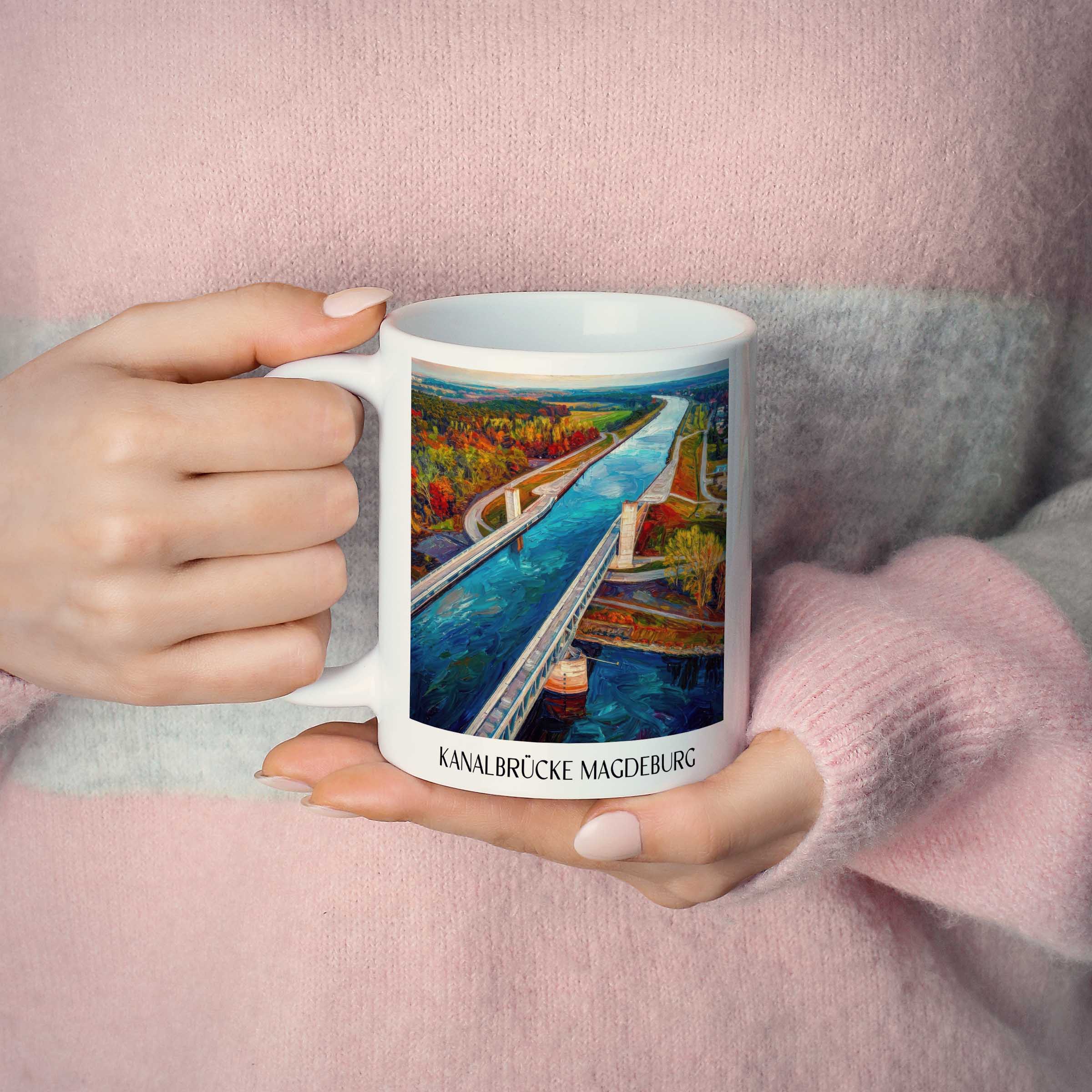 kanalbrücke-magdeburg-sachsen-anhalt-deutschland-kaffeebecher-oil-painting-oelgemaelde
