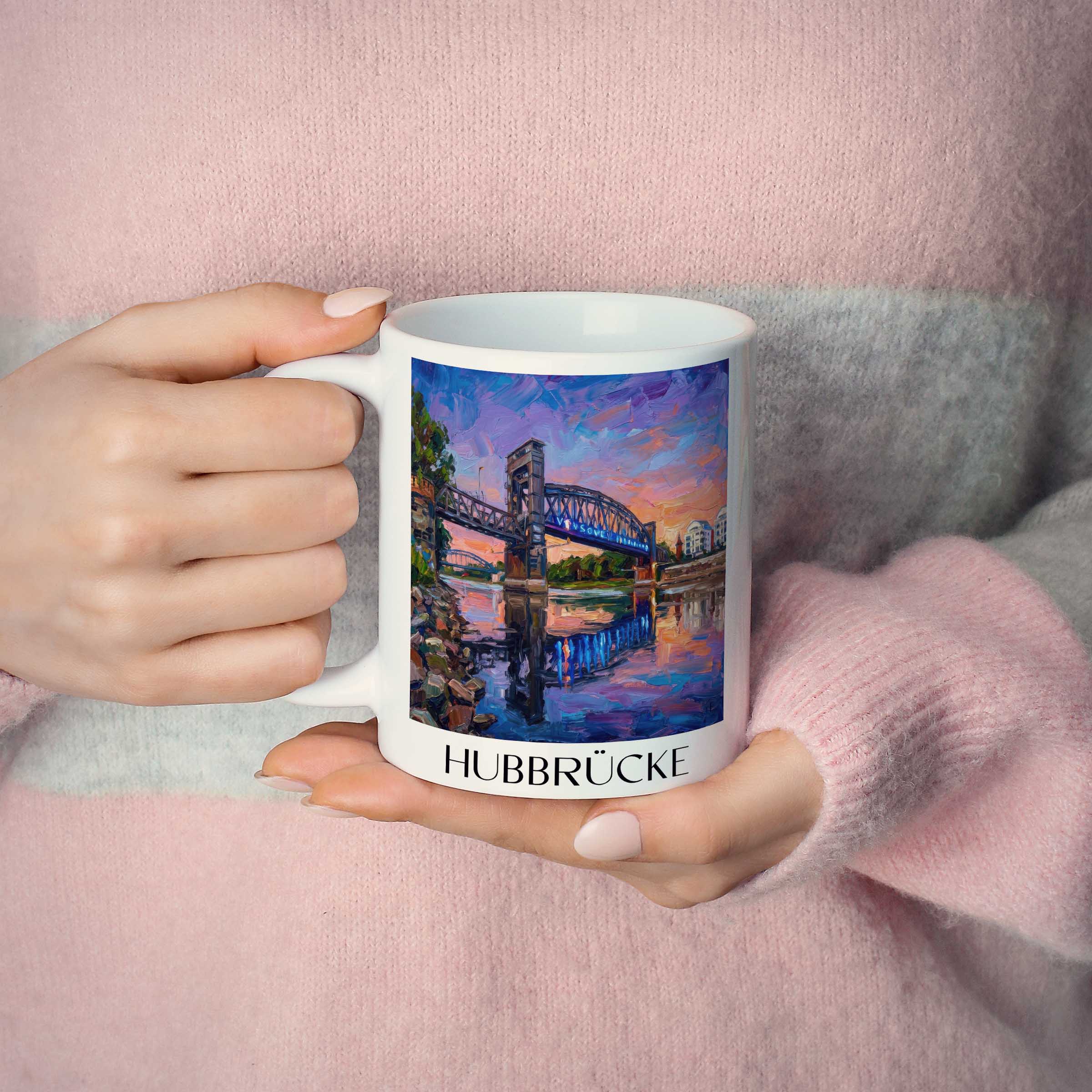 hubbrücke-magdeburg-deutschland-kaffeebecher-oil-painting-oelgemaelde