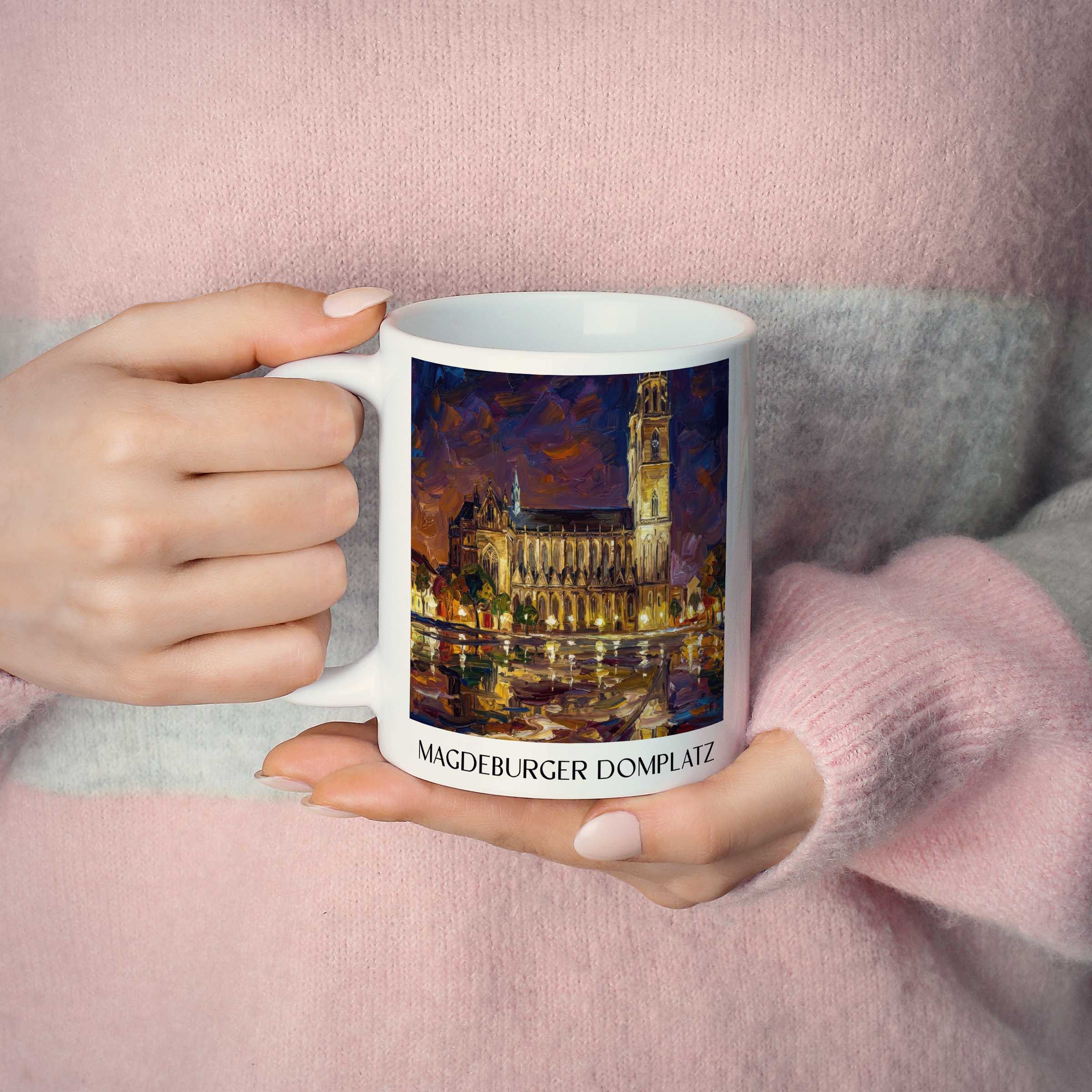 domplatz-magdeburg-deutschland-kaffeebecher-oil-painting-oelgemaelde