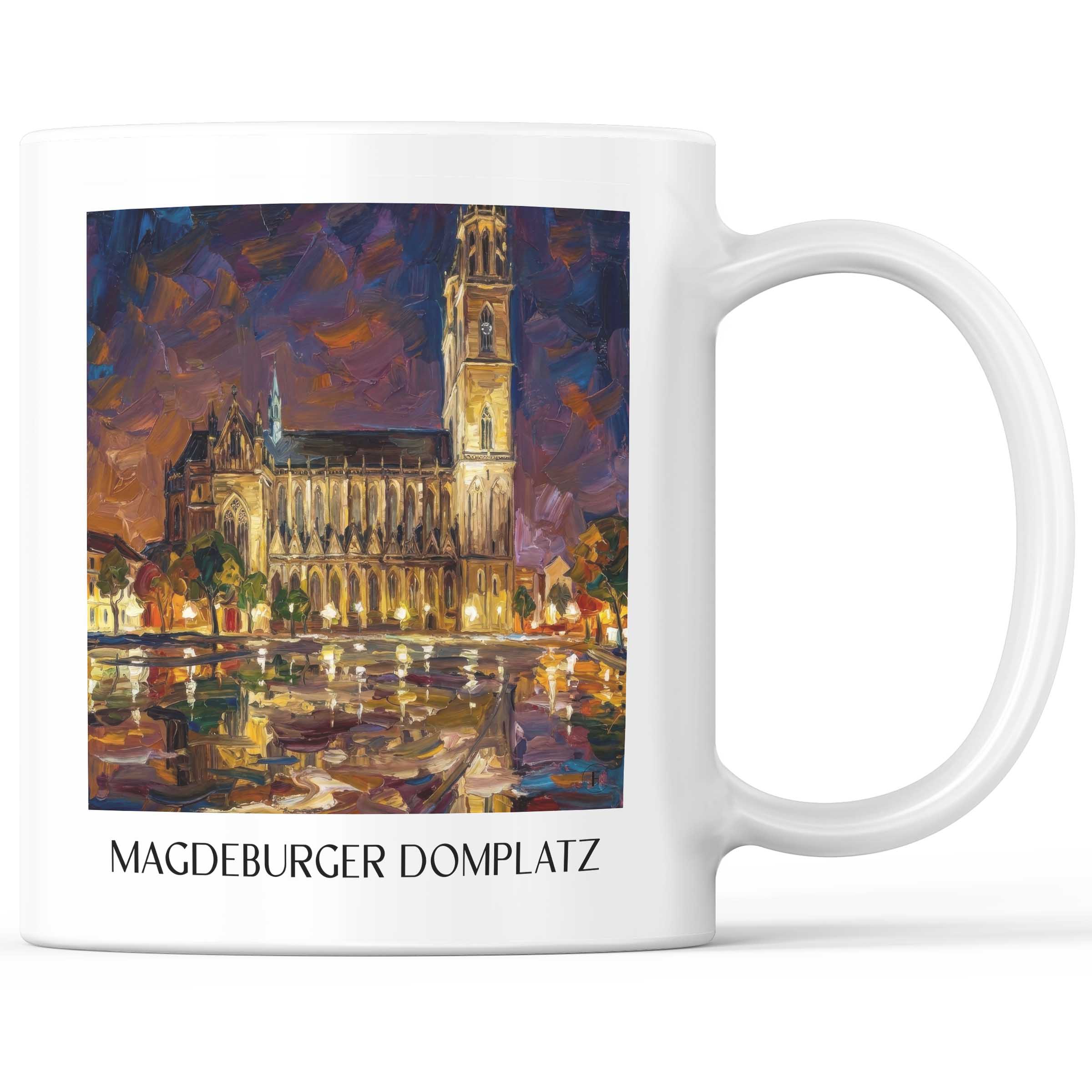 domplatz-magdeburg-deutschland-kaffeebecher-oil-painting-oelgemaelde