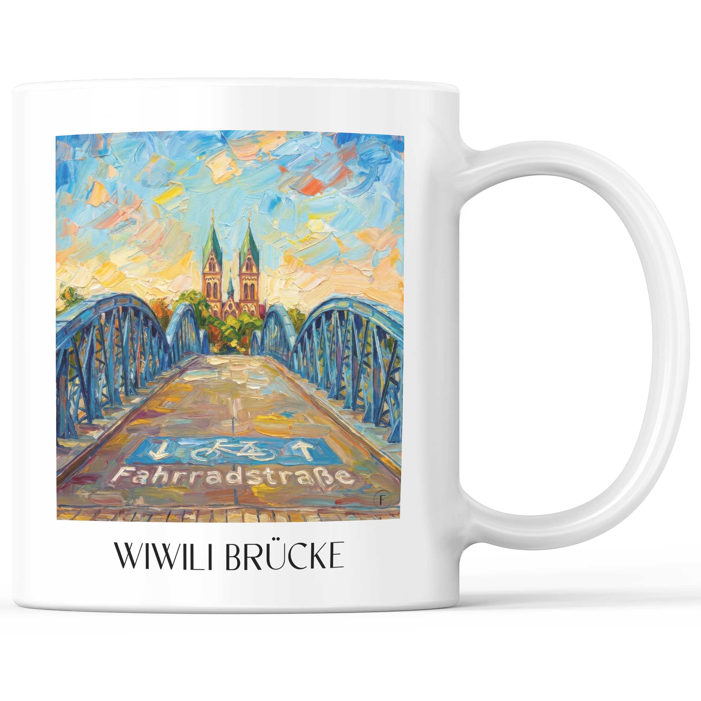 wiwili-brücke-freiburg-deutschland-kaffeebecher-oil-painting-oelgemaelde