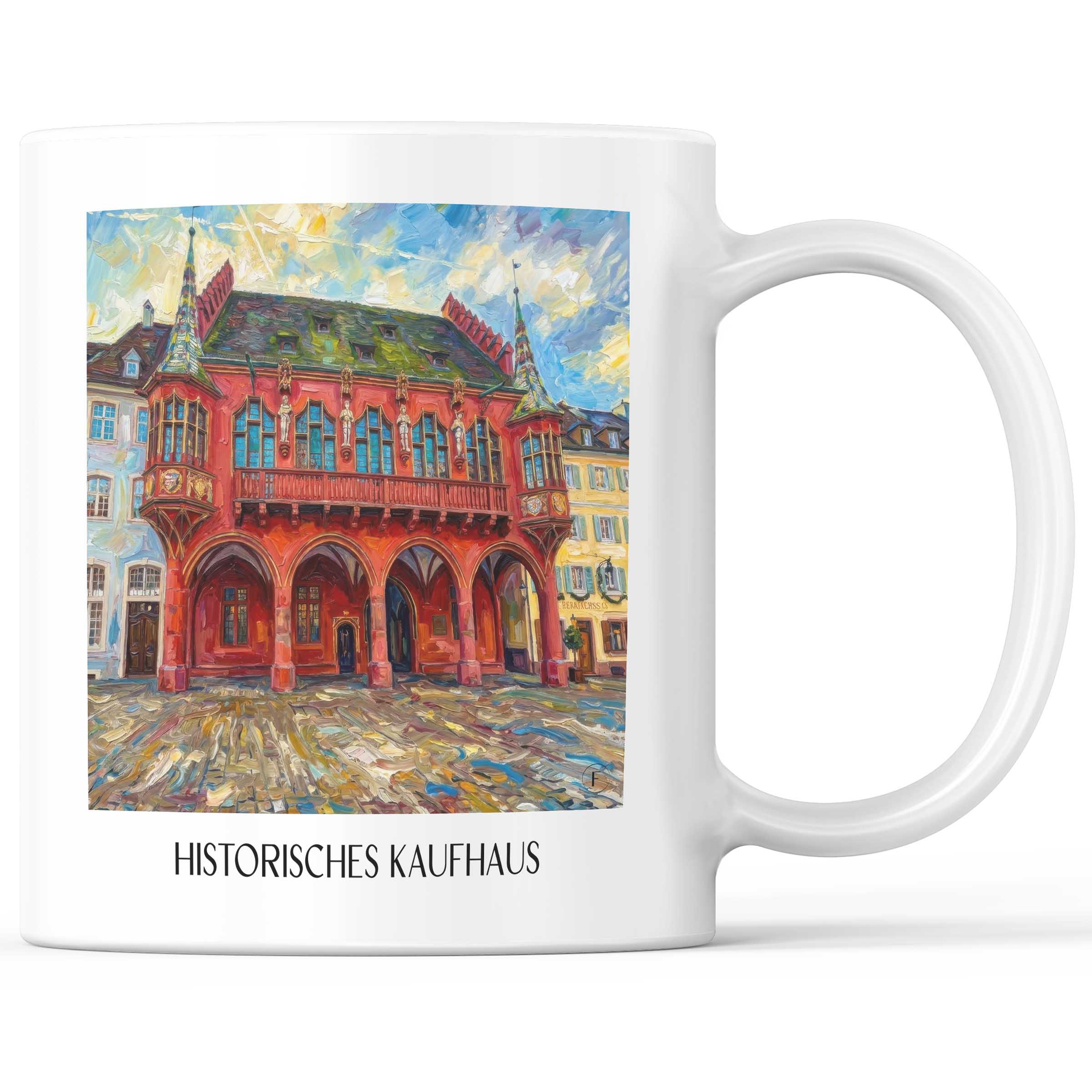 historisches-kaufhaus-freiburg-deutschland-kaffeebecher-oil-painting-oelgemaelde