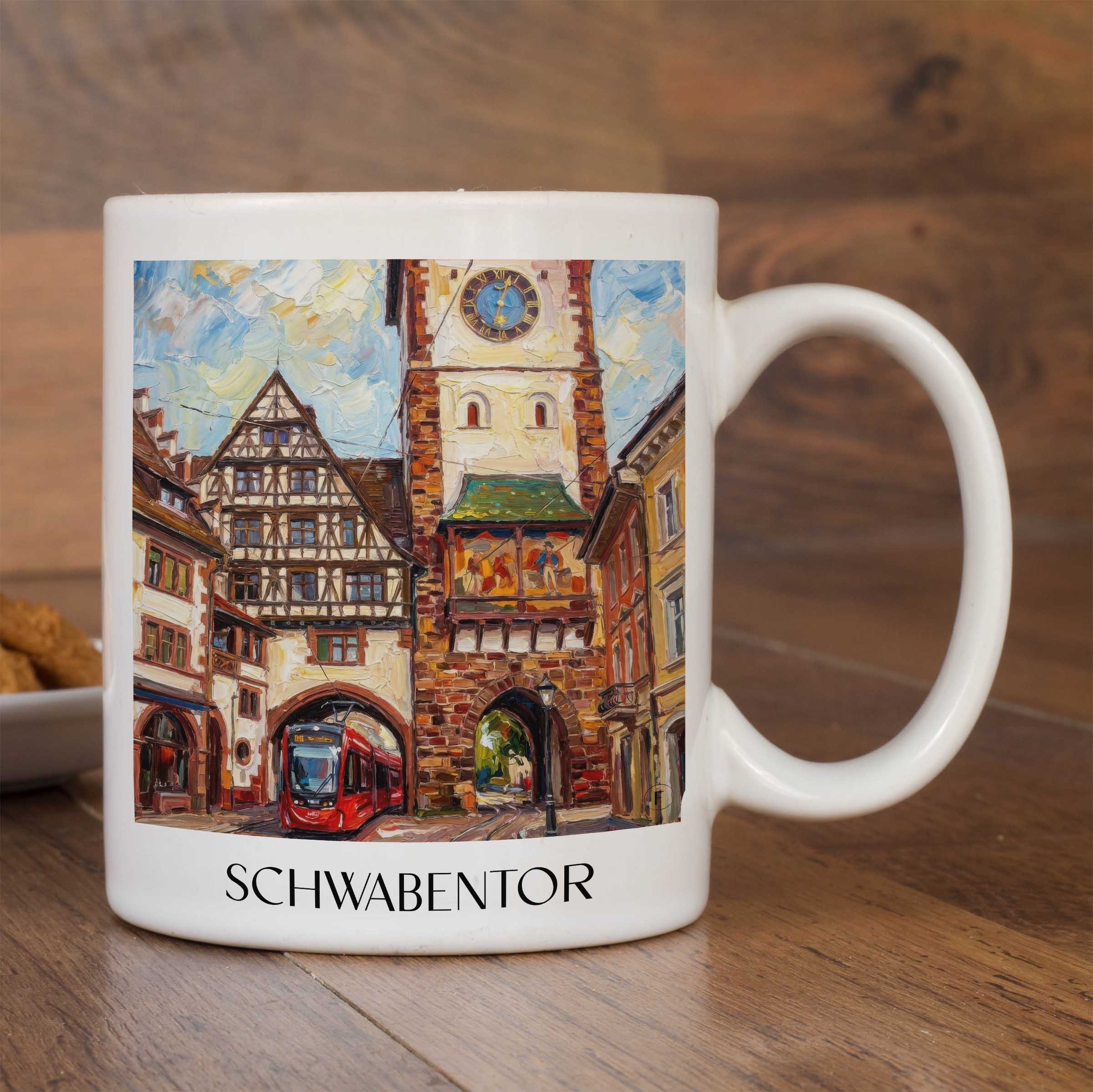 schwabentor-freiburg-deutschland-kaffeebecher-oil-painting-oelgemaelde
