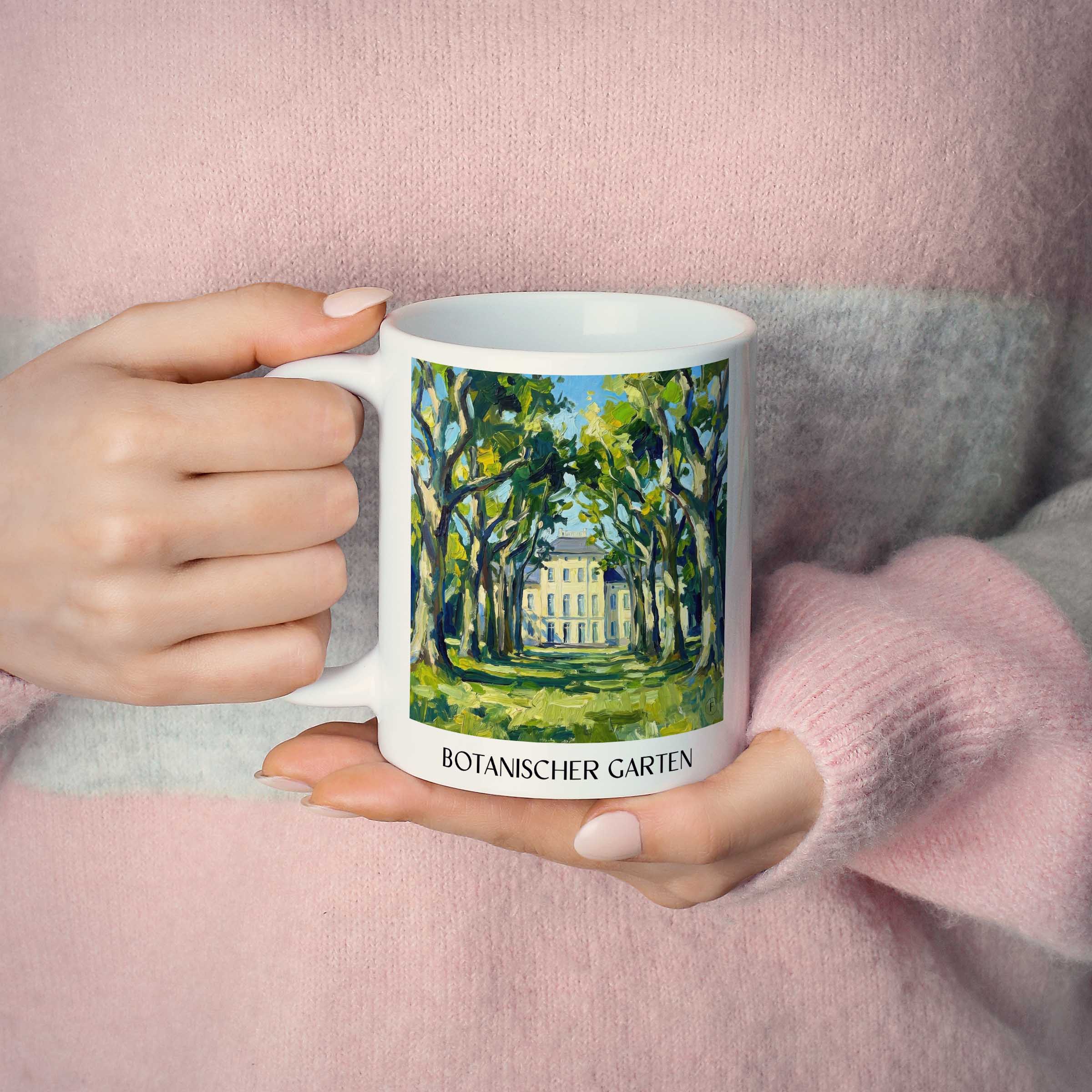 botanischer-garten-krefeld-deutschland-kaffeebecher-oil-painting-oelgemaelde