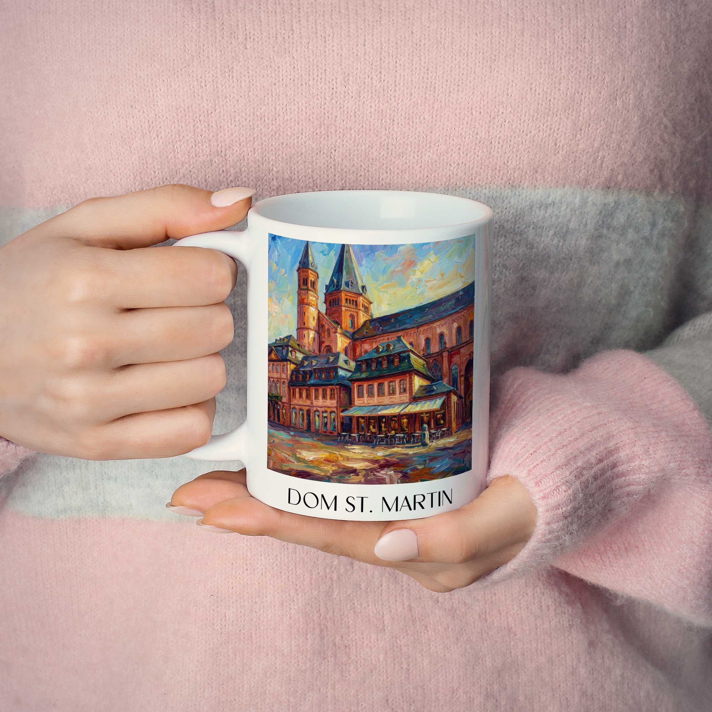 dom-st.-martin-mainz-deutschland-kaffeebecher-oil-painting-oelgemaelde