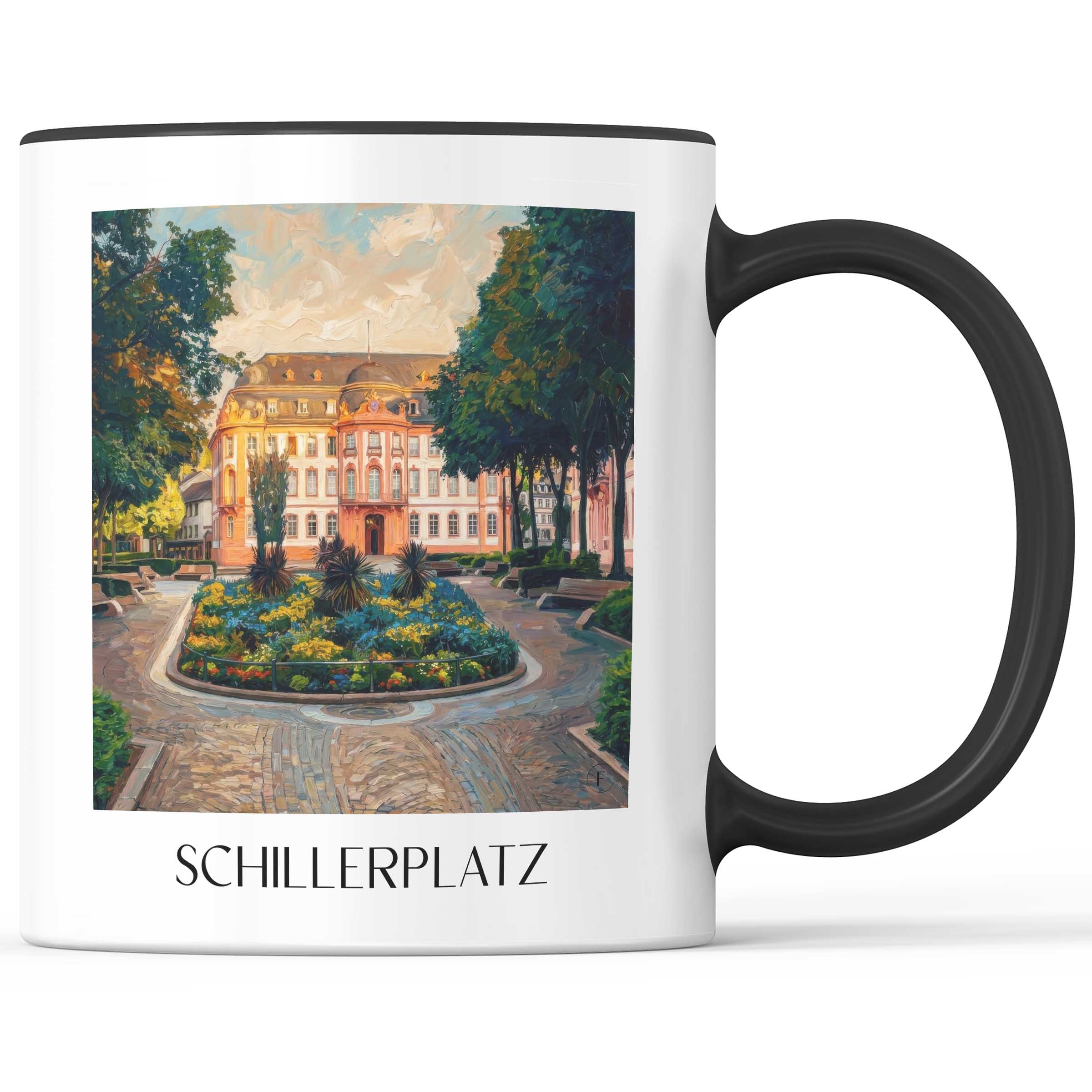 schillerplatz-mainz-deutschland-kaffeebecher-oil-painting-oelgemaelde