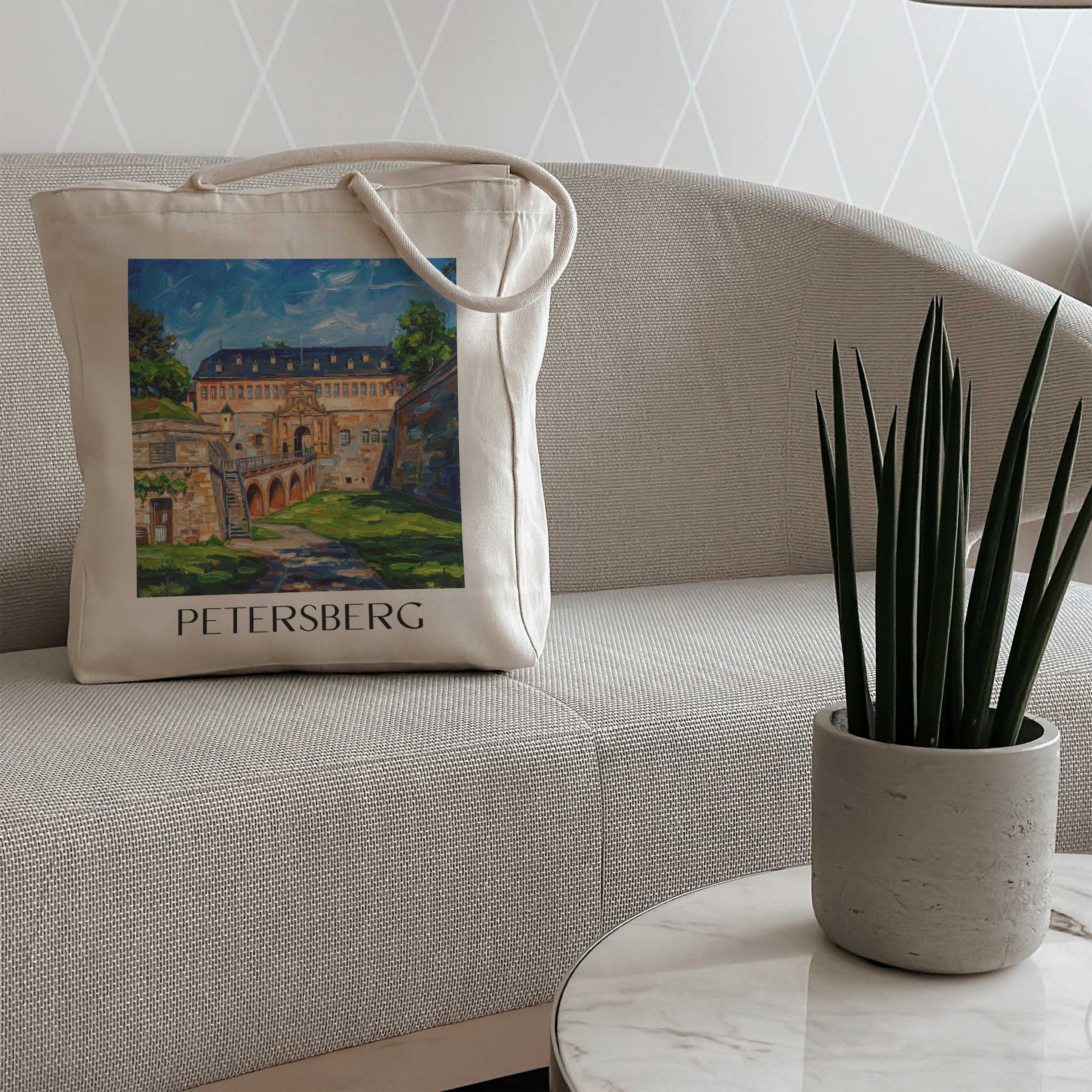 petersberg-erfurt-deutschland-einkaufstasche-oil-painting-oelgemaelde