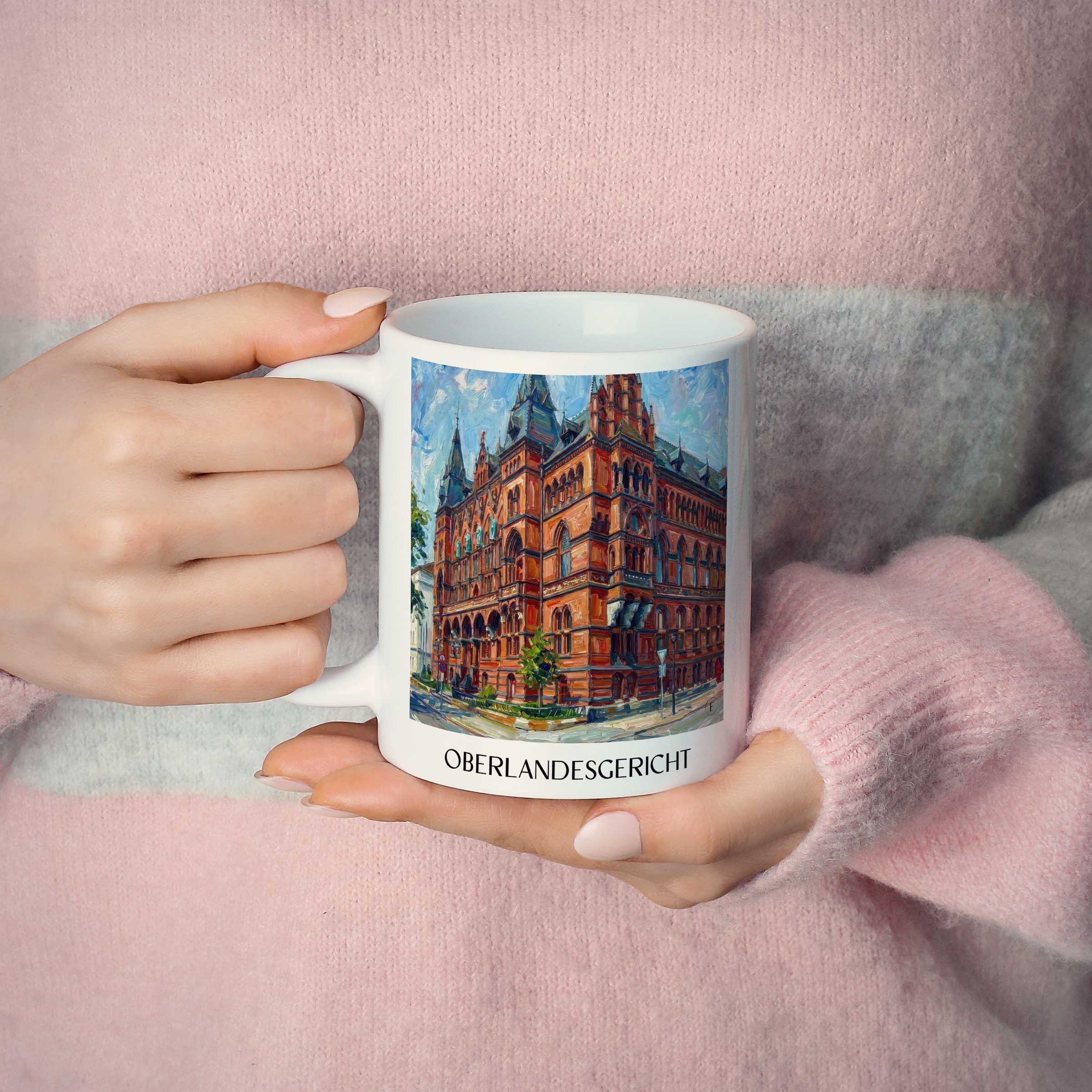 oberlandesgericht-rostock-deutschland-kaffeebecher-oil-painting-oelgemaelde