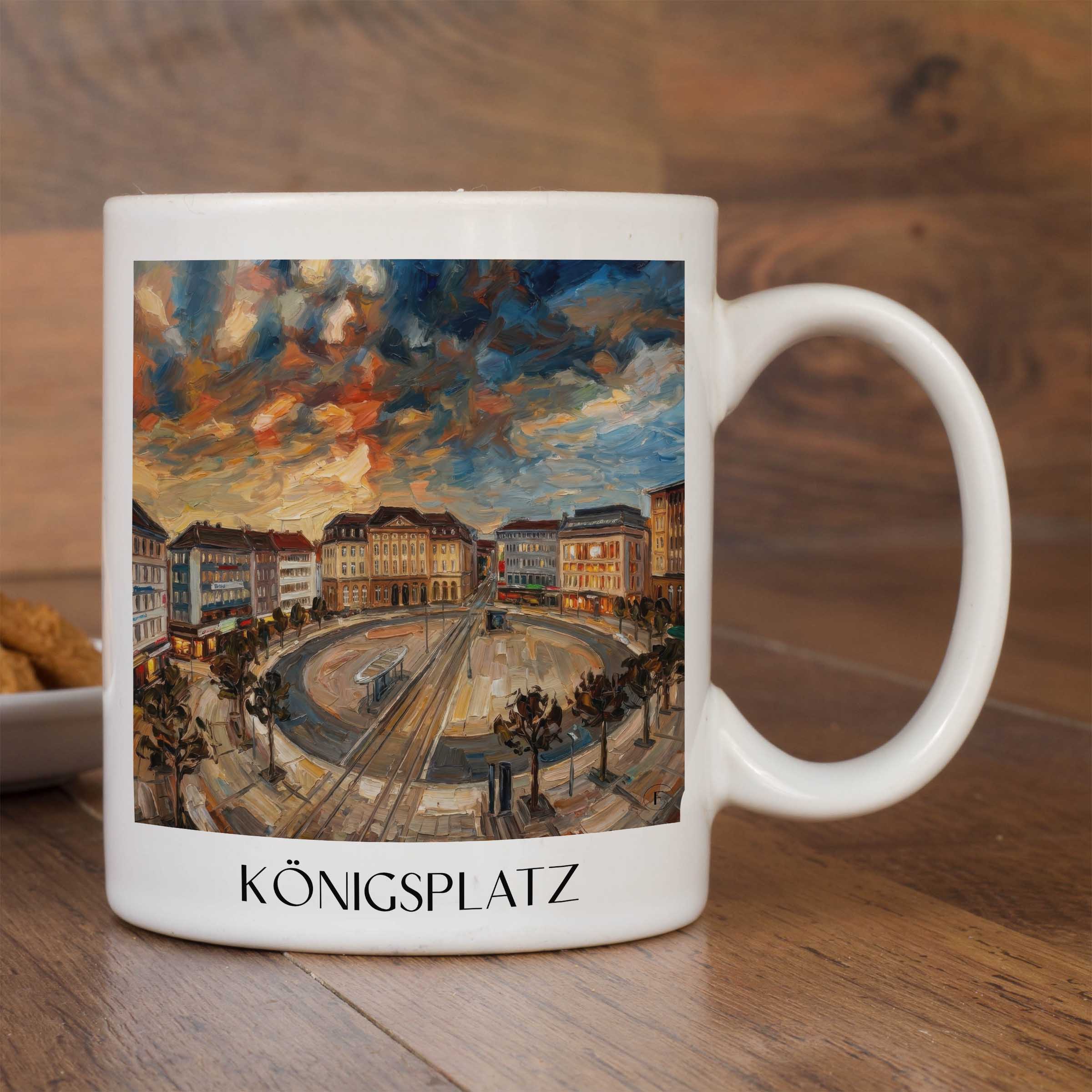 königsplatz-kassel-deutschland-kaffeebecher-oil-painting-oelgemaelde