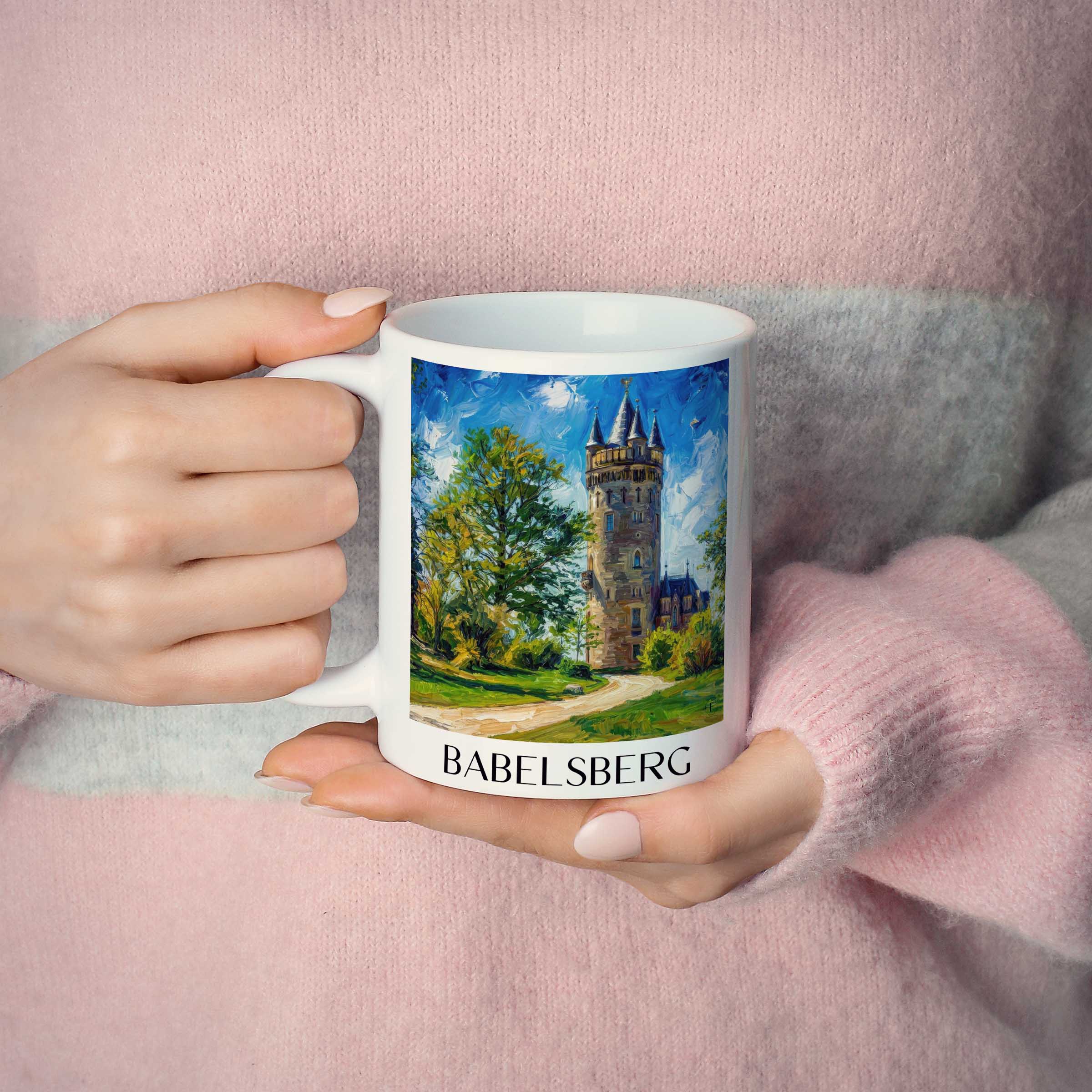 babelsberg-potsdam-deutschland-kaffeebecher-oil-painting-oelgemaelde