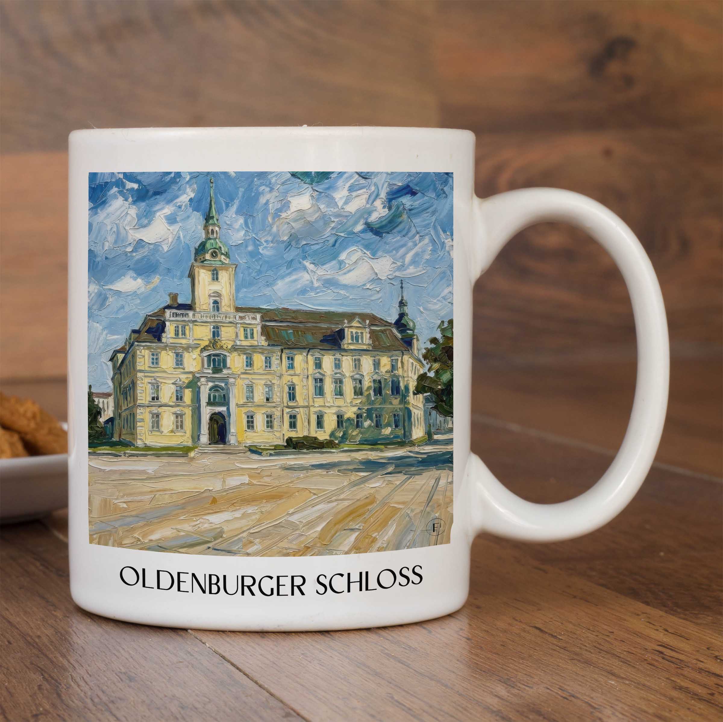 oldenburger-schloss-niedersachsen-deutschland-kaffeebecher-oil-painting-oelgemaelde