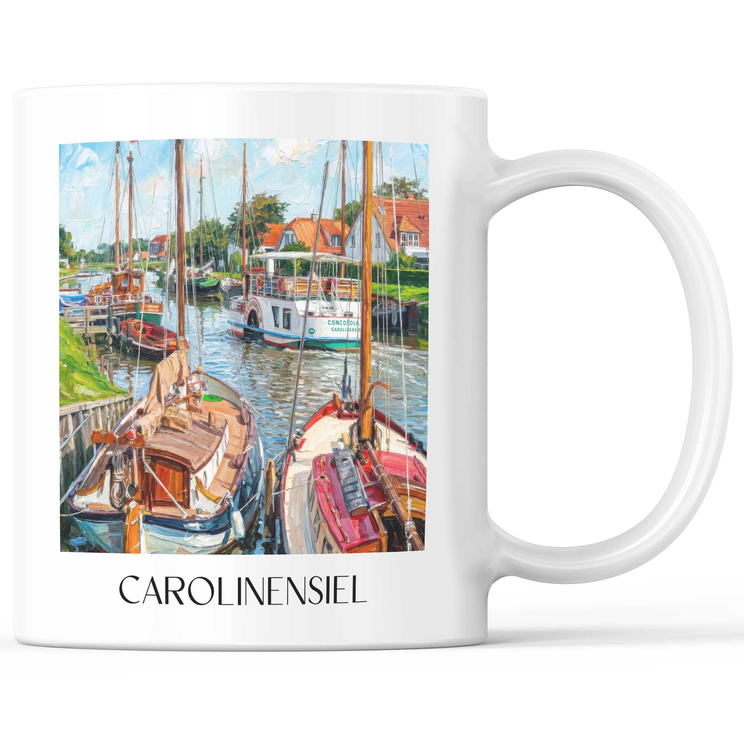 carolinensiel-ostfriesland-deutschland-kaffeebecher-oil-painting-oelgemaelde