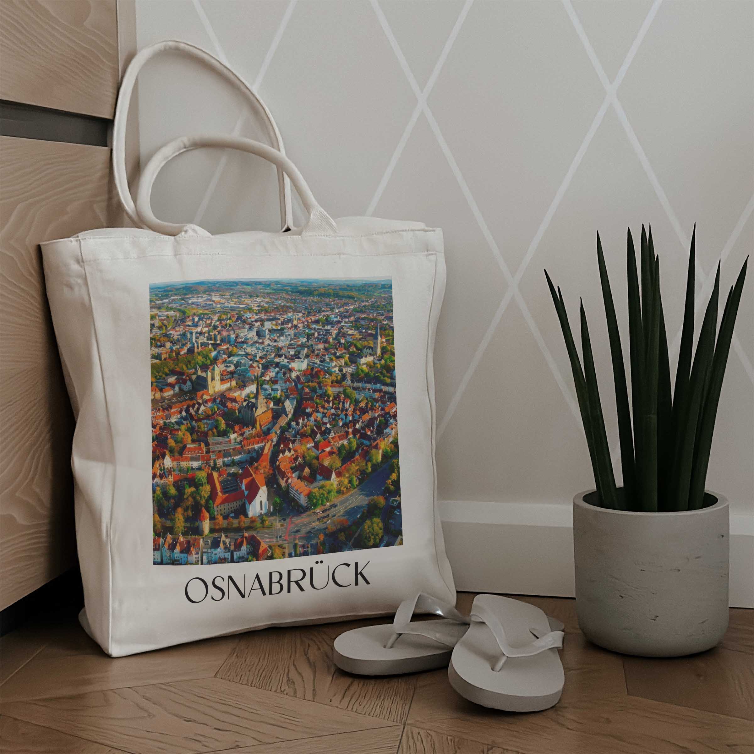 osnabrück-niedersachsen-deutschland-einkaufstasche-oil-painting-oelgemaelde