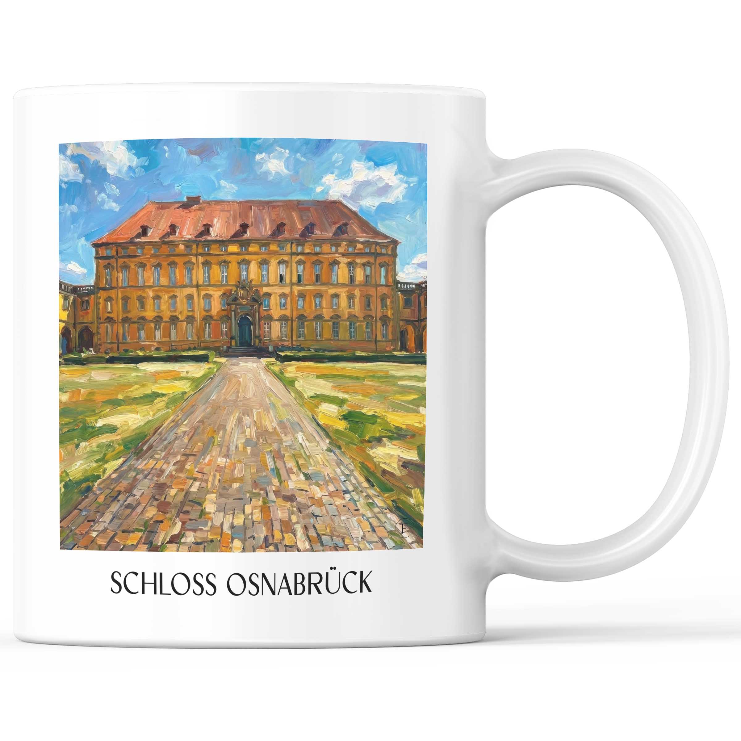 schloss-osnabrück-niedersachsen-deutschland-kaffeebecher-oil-painting-oelgemaelde
